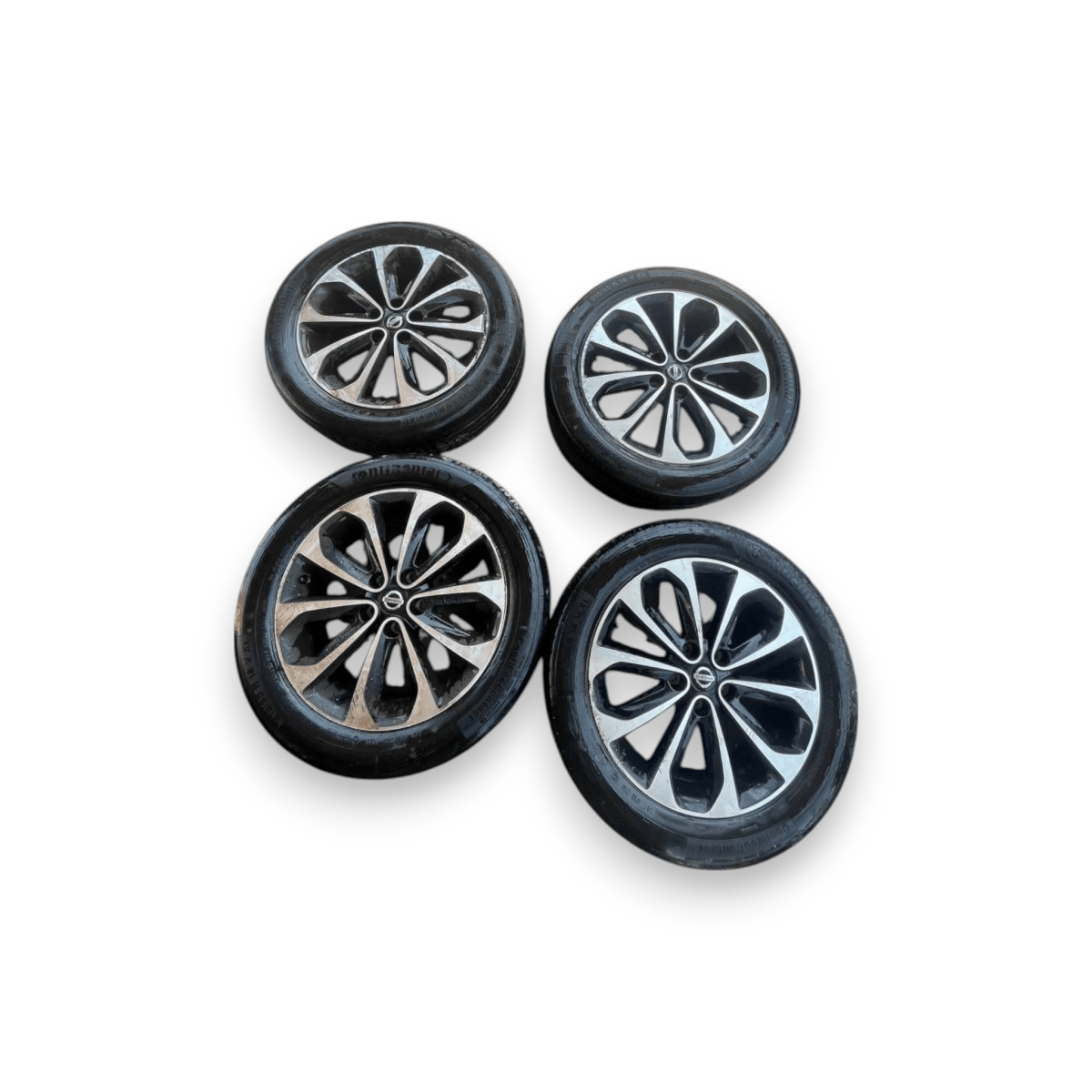 Set 4 Cerchi in Lega Nissan Qashqai J10 (2006 al 2014) (215 / 55 / R18) cod: 40300JD18C