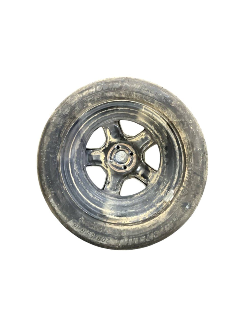 Set 4 cerchi R16 in ferro con copricerchi e gomme Dacia sandero steepway (2012-2020)