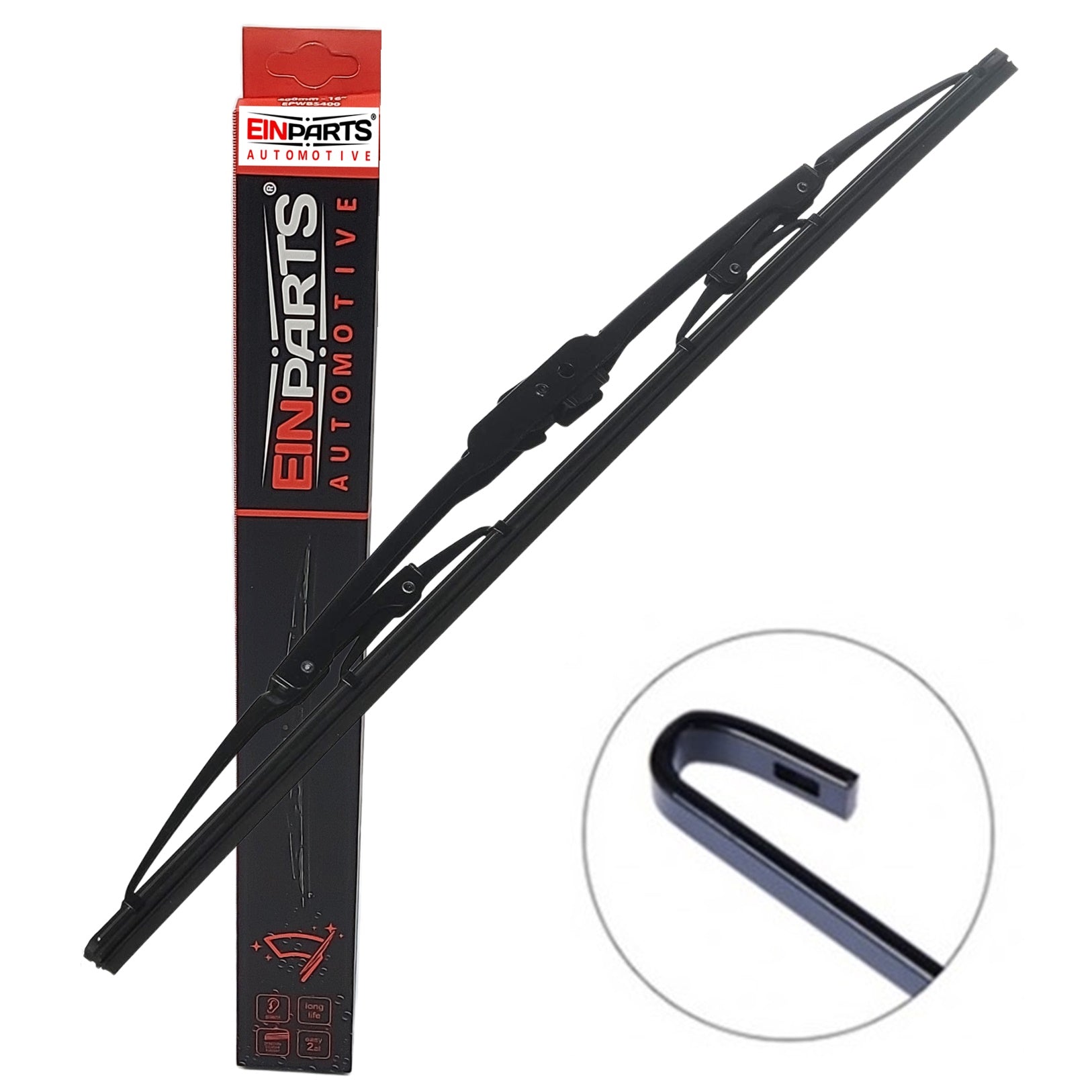 1 x Spazzola Tergicristallo Misura 480mm BIBA-RICAMBI