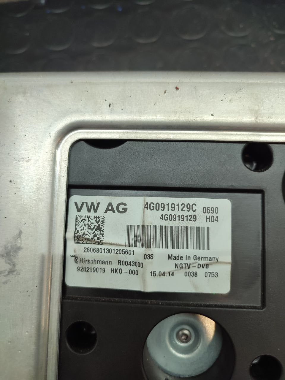 Sintonizzatore tv dvb-t Audi A8 ( D3 ) cod 4g0919129c