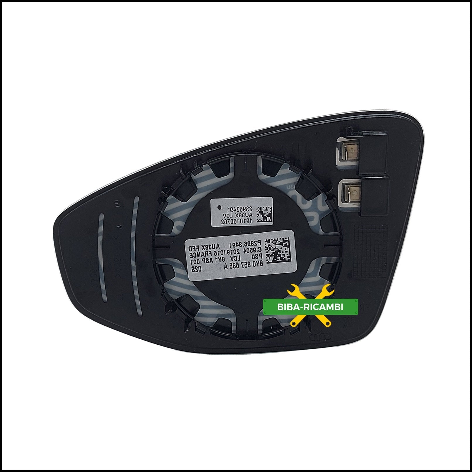Specchio Retrovisore Termico Originale VW Lato Dx-Passeggero Per Audi A3 (8Y) dal 2020> BIBA-RICAMBI