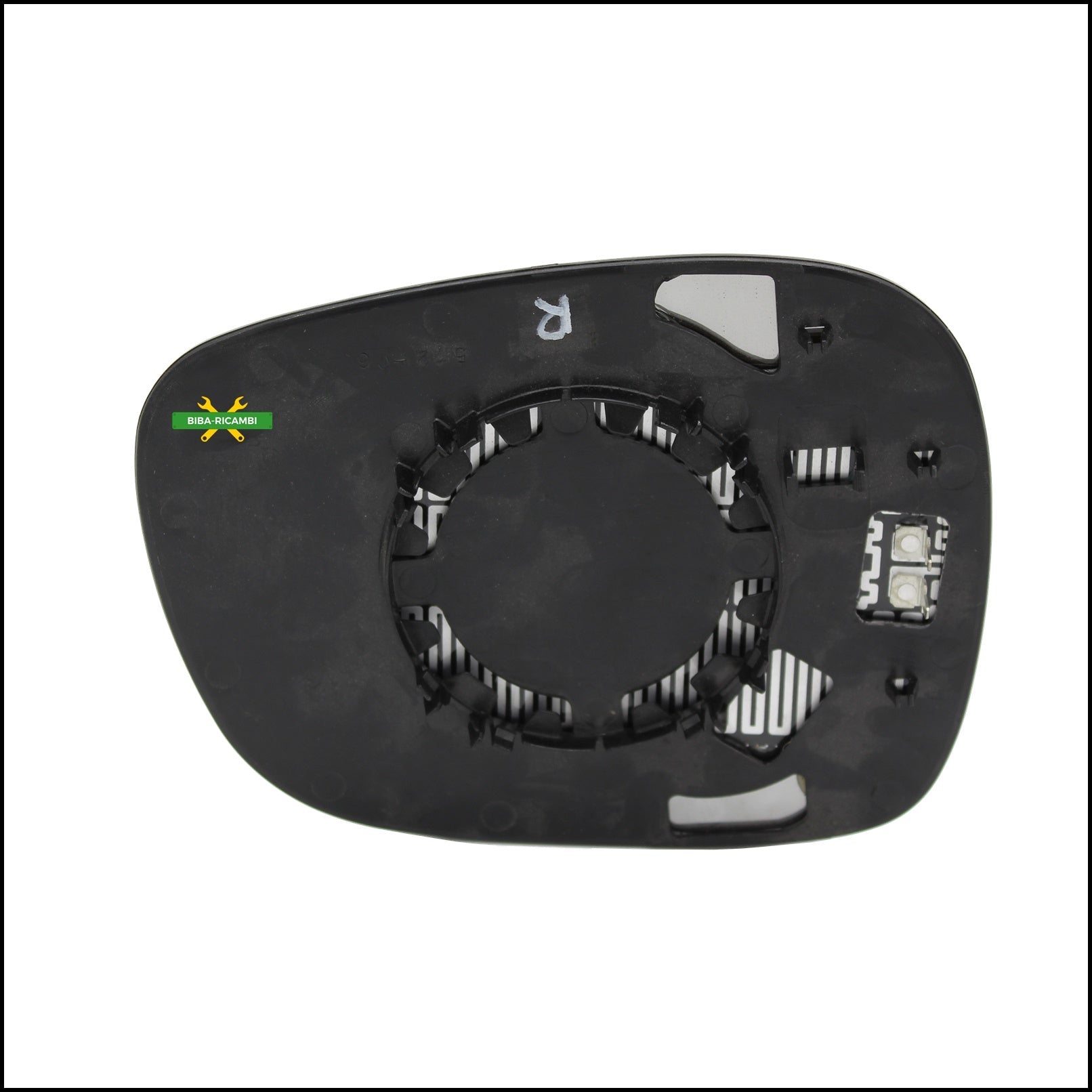 Piastra Specchio Retrovisore Termico Asferico Lato Dx-Passeggero Per Bmw X3 II (F25) 2010-2014 BIBA-RICAMBI