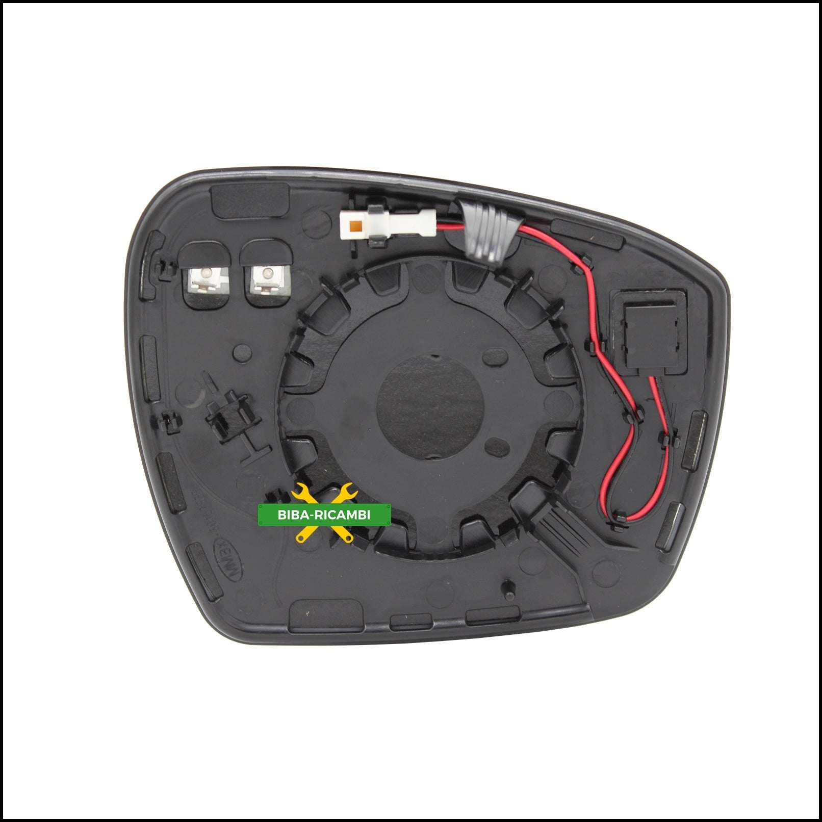 Piastra Retrovisore Termica Blind Spot Lato Sx-Guidatore Per Ford Edge dal 2015> BIBA-RICAMBI