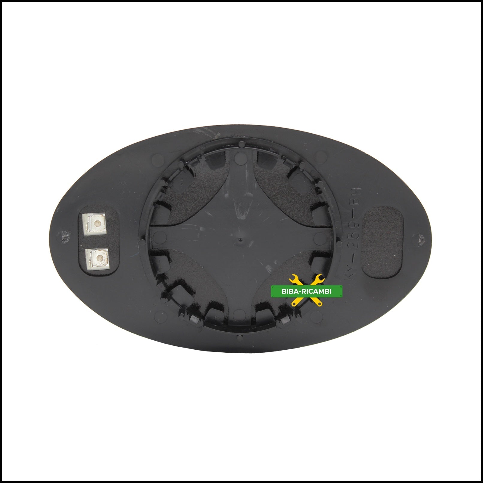 V. Piastra Retrovisore Termica Lato Sx-Guidatore Per Mini Cooper (R50,R52,R53) dal 2001-2007 BIBA-RICAMBI