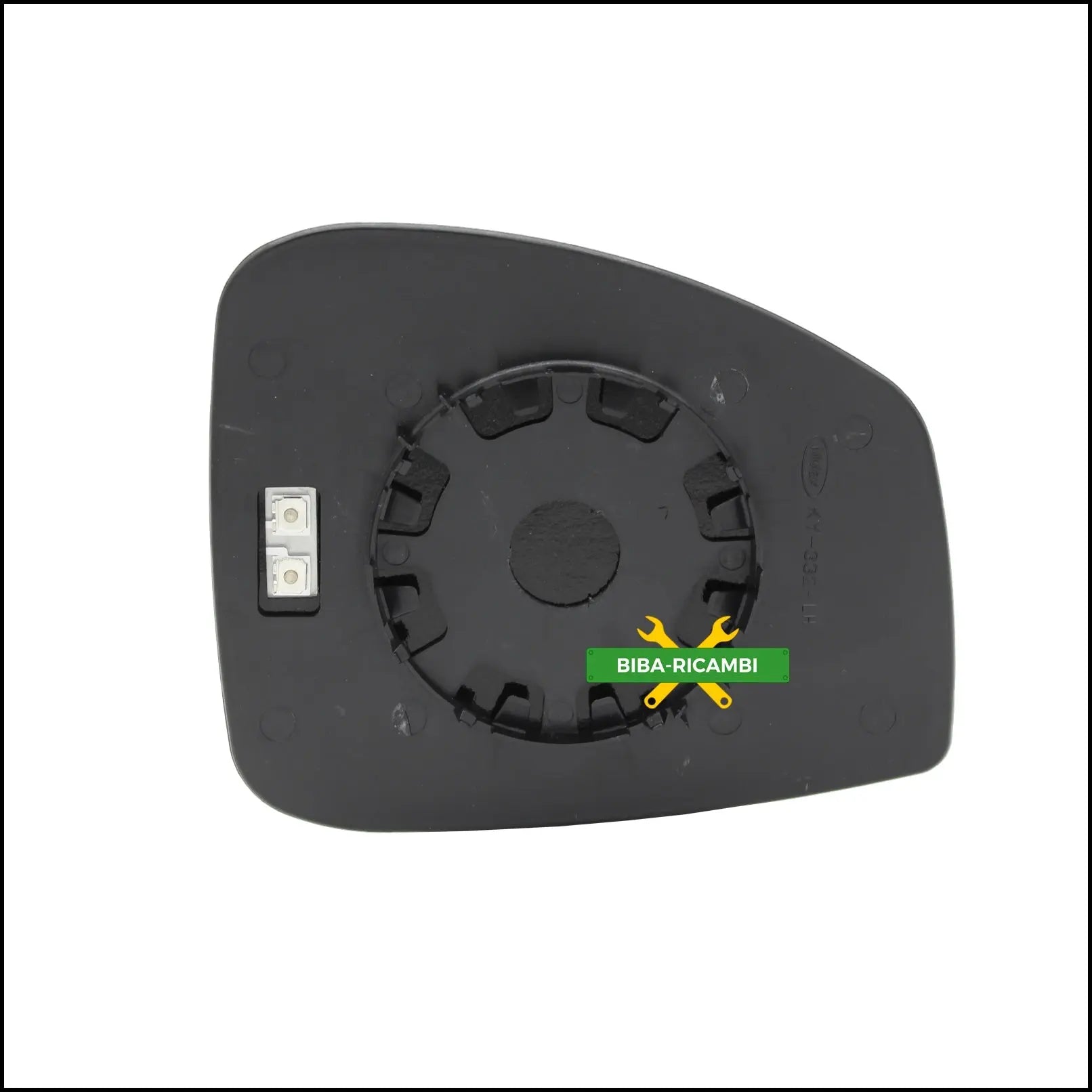 Piastra Specchio Retrovisore Termica Asferica Lato Sx-Guidatore Per Renault Scenic III (JZ0/1) dal 2009> BIBA-RICAMBI