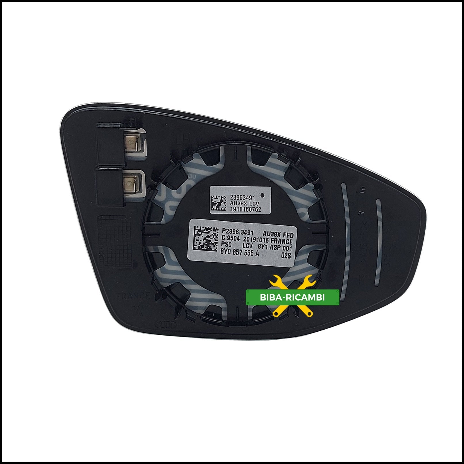 Specchio Retrovisore Termico Originale VW Lato Sx-Guidatore Per Audi A3 (8Y) dal 2020> BIBA-RICAMBI