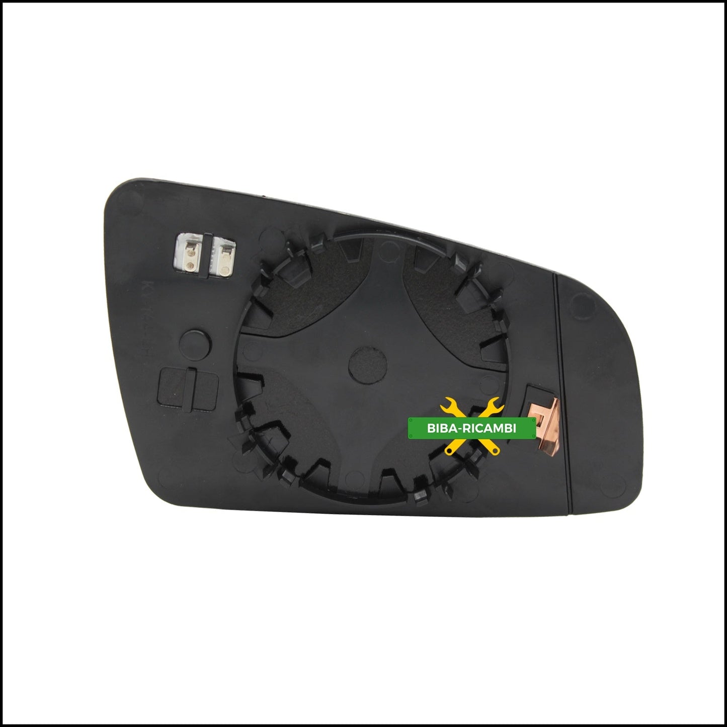Piastra Retrovisore Termica Lato Sx-Guidatore Per Opel Zafira B solo dal 2005-2008 BIBA-RICAMBI