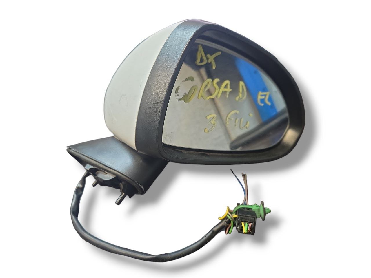 Specchietto Destro Elettrico 3 Pin Opel Corsa D ( 2006 - 2014 ) Cod : 46-843-5664