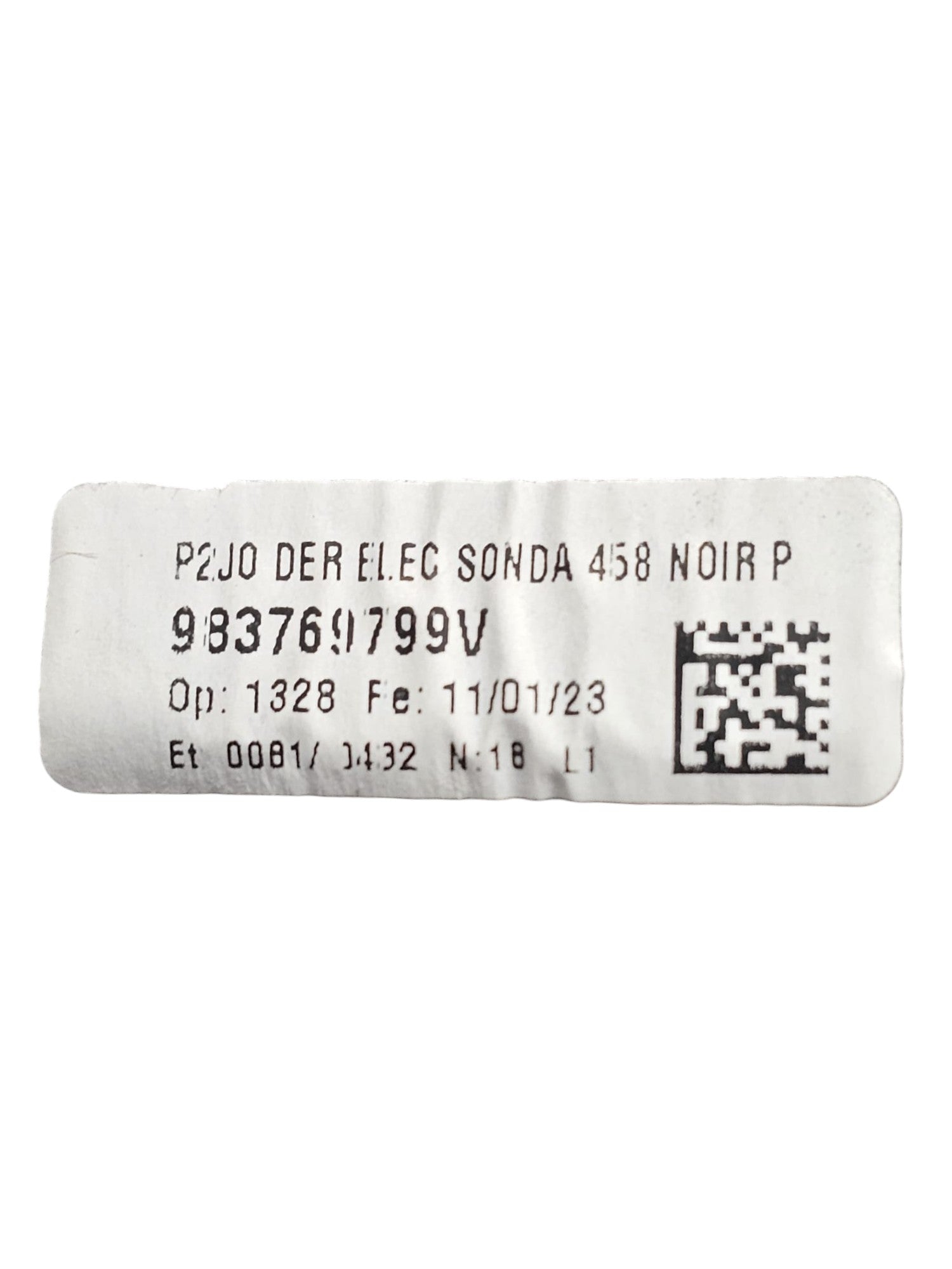 Specchio / Specchietto Elettrico Destro Opel Corsa F 8 Pin Cod:983769799V (2019->)