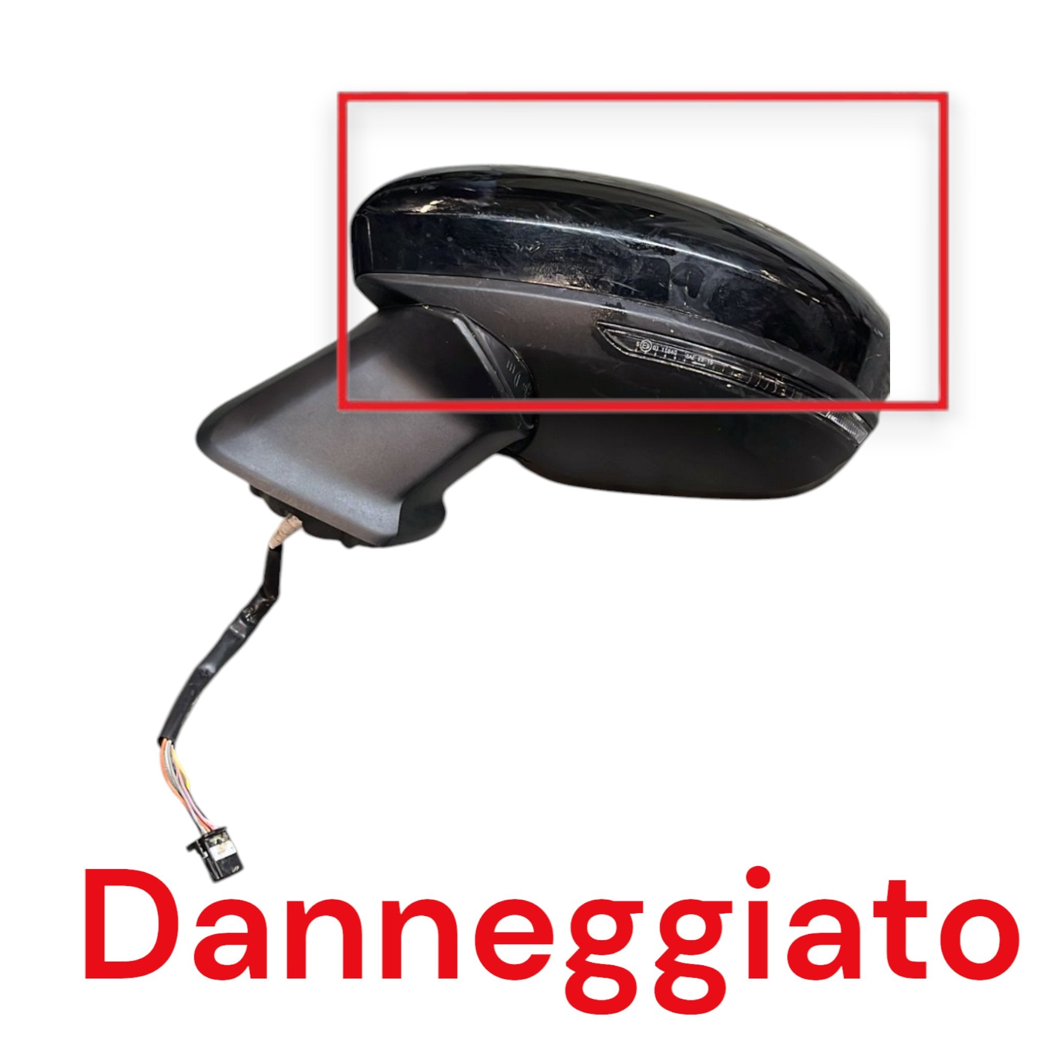 Specchio / Specchietto retrovisore Elettrico Sinistro Renault Captur II cod:A262447-07A (2019 >)