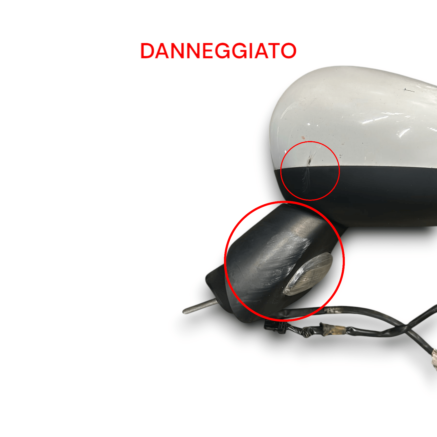 Specchio / Specchietto Retrovisore Sinistro 5 Pin Citroen C3 cod:232676023 (2009 > 2016) - BIBA-RICAMBI