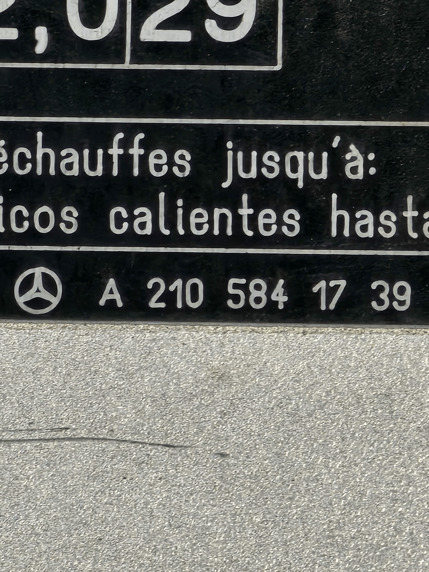 Sportello Carburante Mercedes Classe E W210 Cod:A2105841739 (1995-2003)