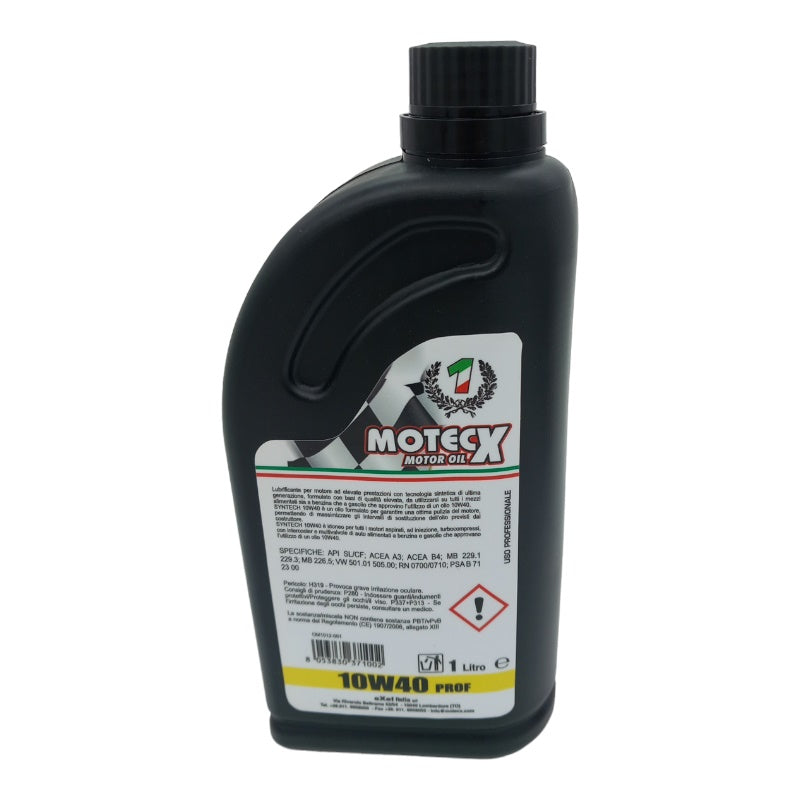 Motecx Syntech Uso Professionale 10W40 (1LT) BIBA-RICAMBI