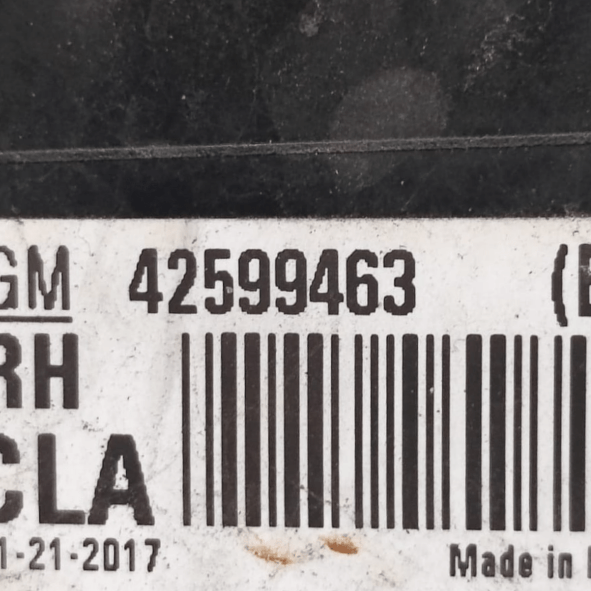 Stop / fanale destro opel mokka x cod: 42599463 (2012-2019)