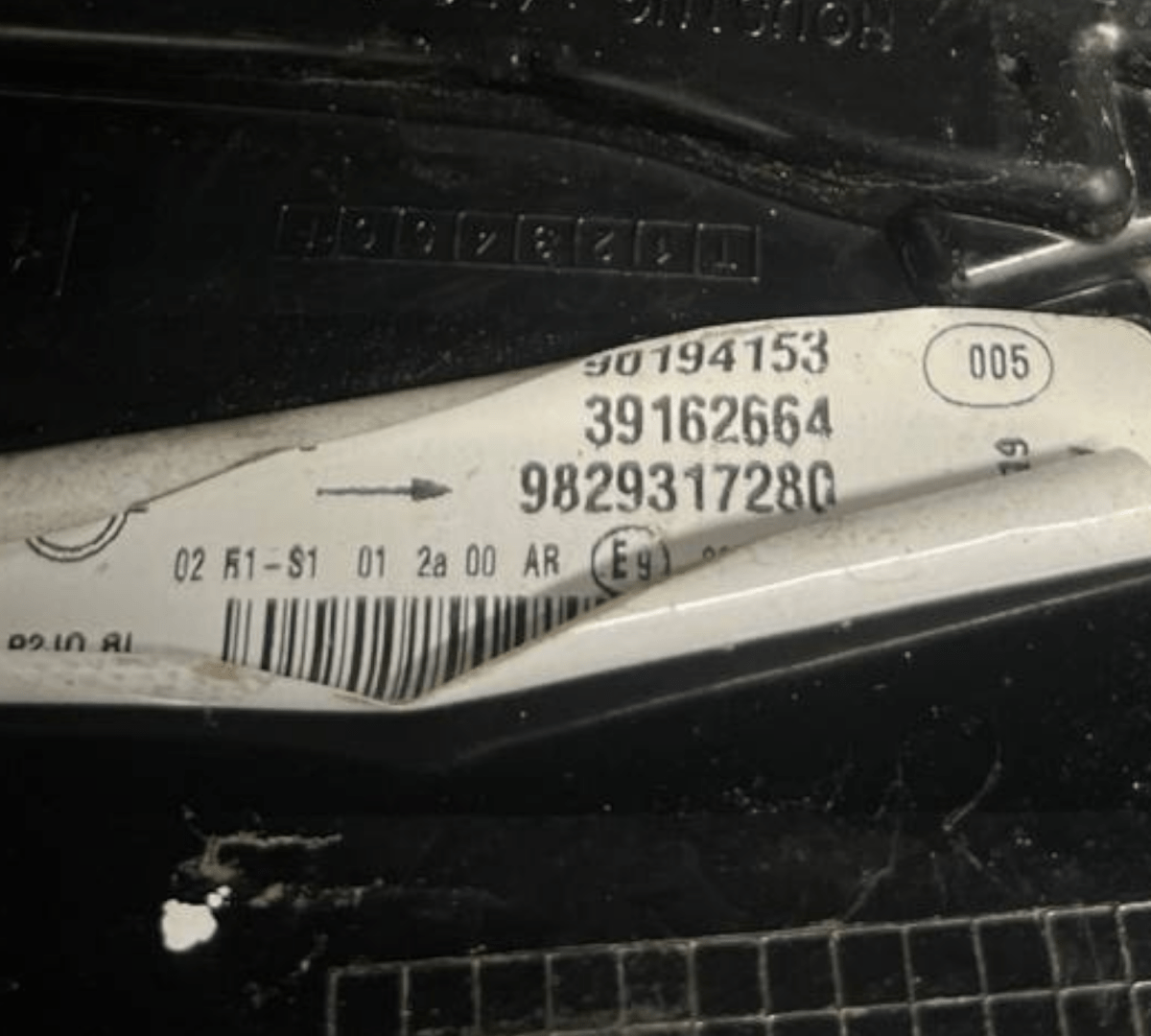 Stop / Fanale Led esterno destro (dx) Opel Corsa F 5 Porte (2019 -) cod: 9829317280