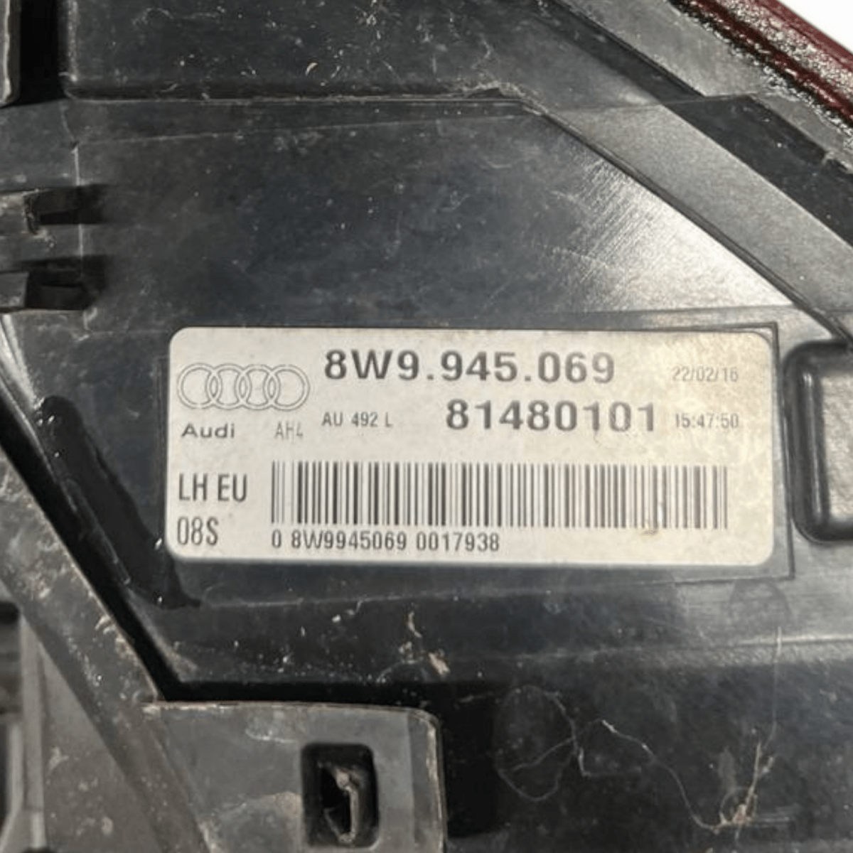 Stop / Fanale Led esterno sinistro (sx) Audi A4 B9 Avant (2015 al 2024) cod: 8W9945069