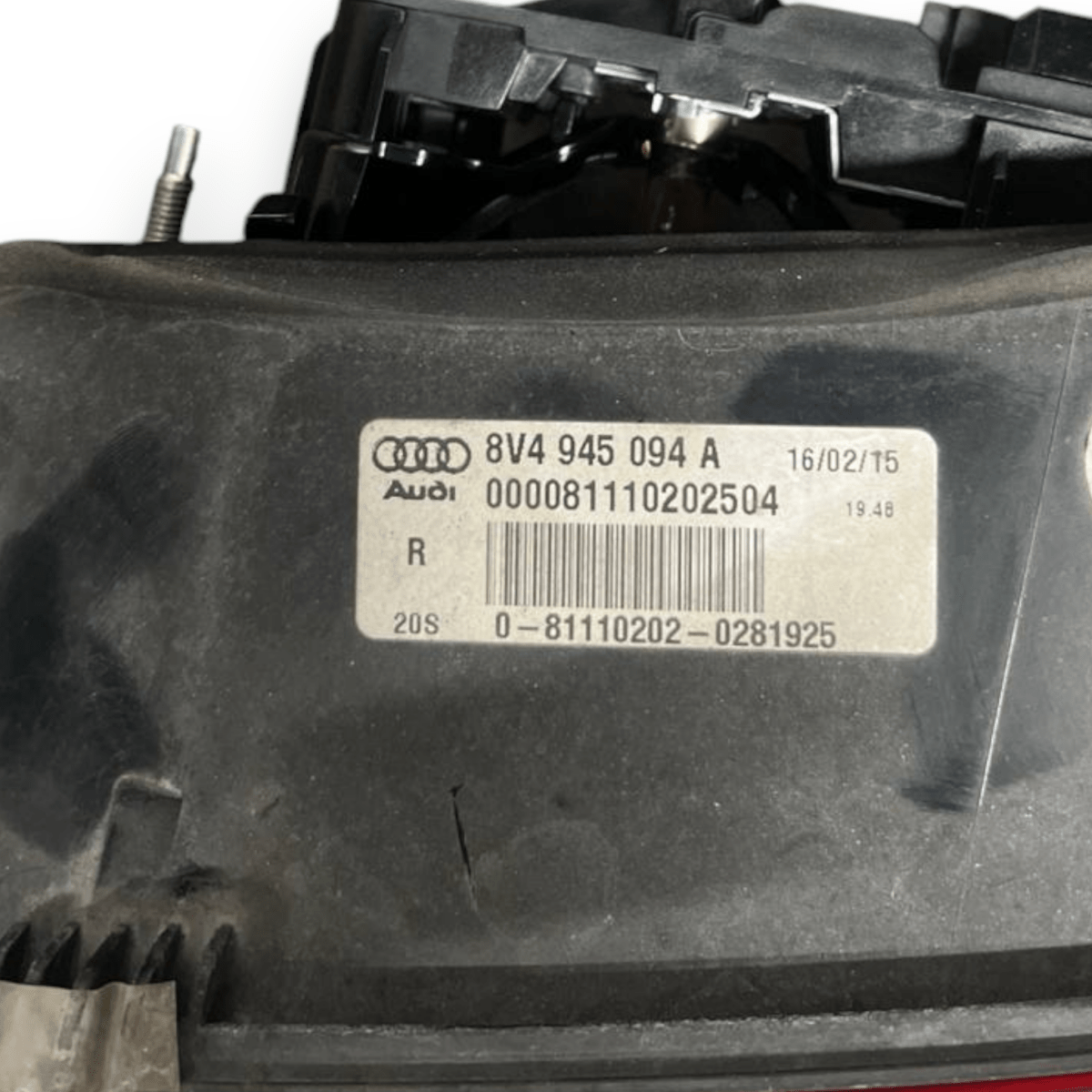 Stop / Fanale Led interno destro (dx) Audi A3 8V (2012 al 2020) cod: 8V4945094A