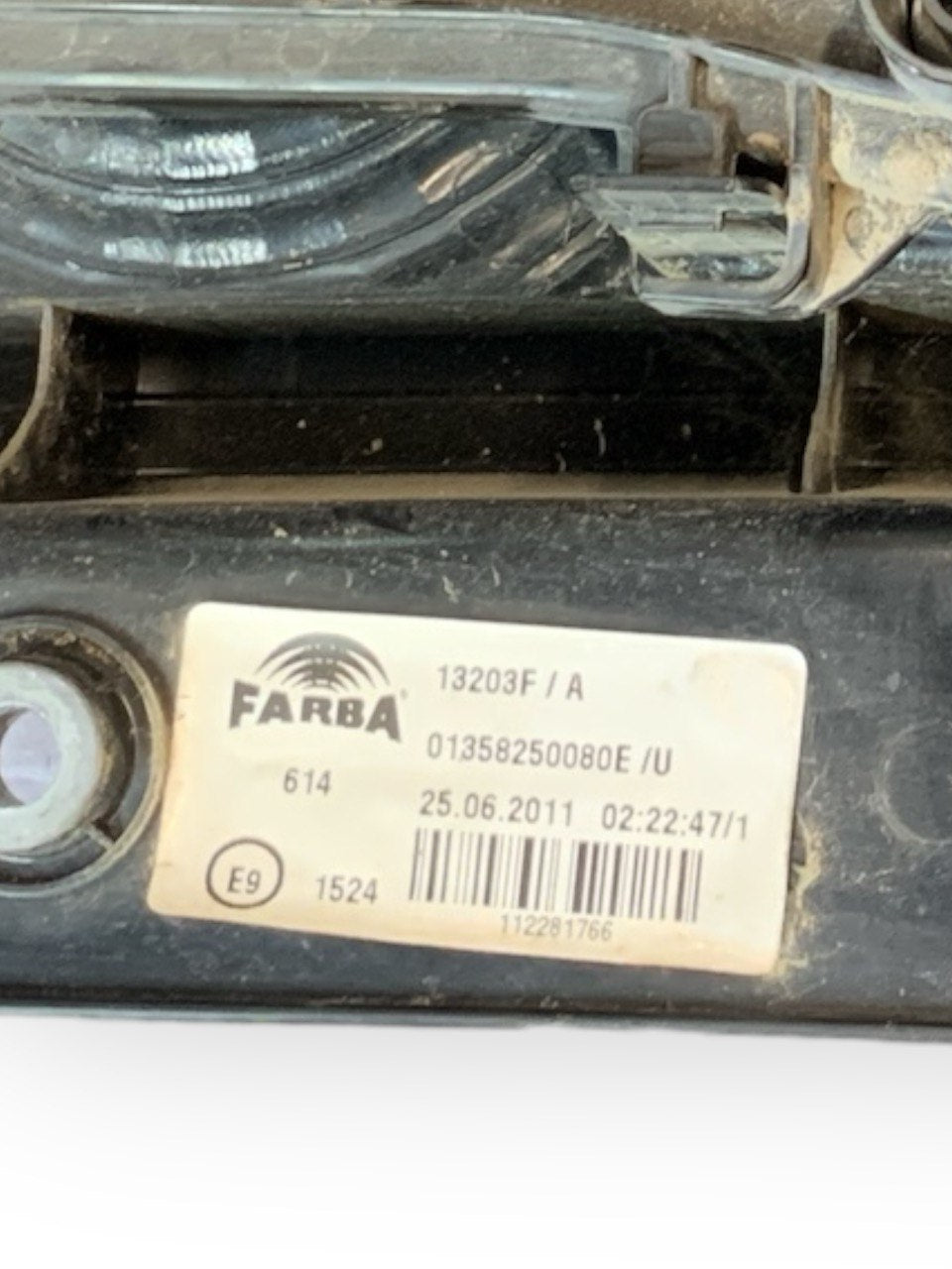 Stop / Fanale Posteriore Sinistro Sx Alogeno Fiat Fiorino / Qubo / Bipper / Nemo (2009) cod.13203F