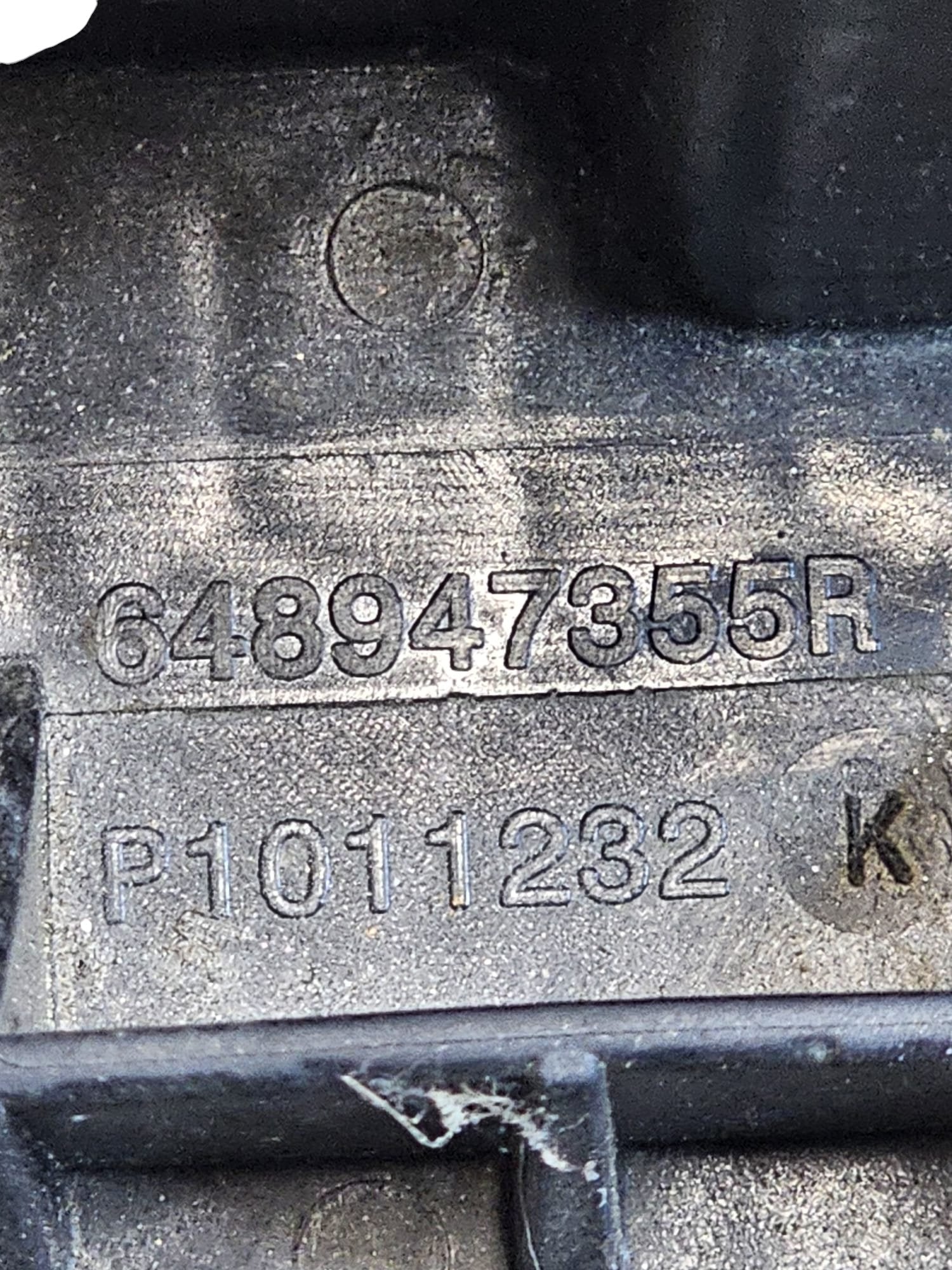 Supporto Batteria / Alloggiamento Renault Captur II Cod:648947355R (2019->)