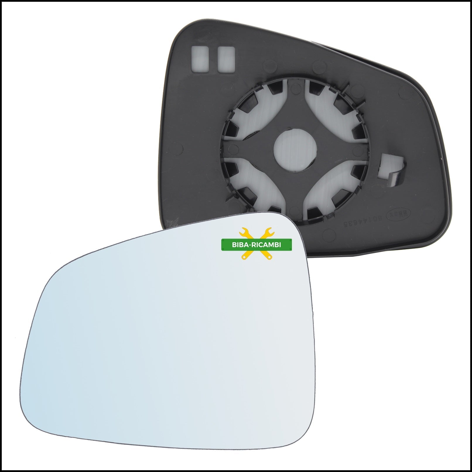 Piastra Specchio Retrovisore Lato Sx-Guidatore Per Opel Mokka (J13) dal 2012> BIBA-RICAMBI