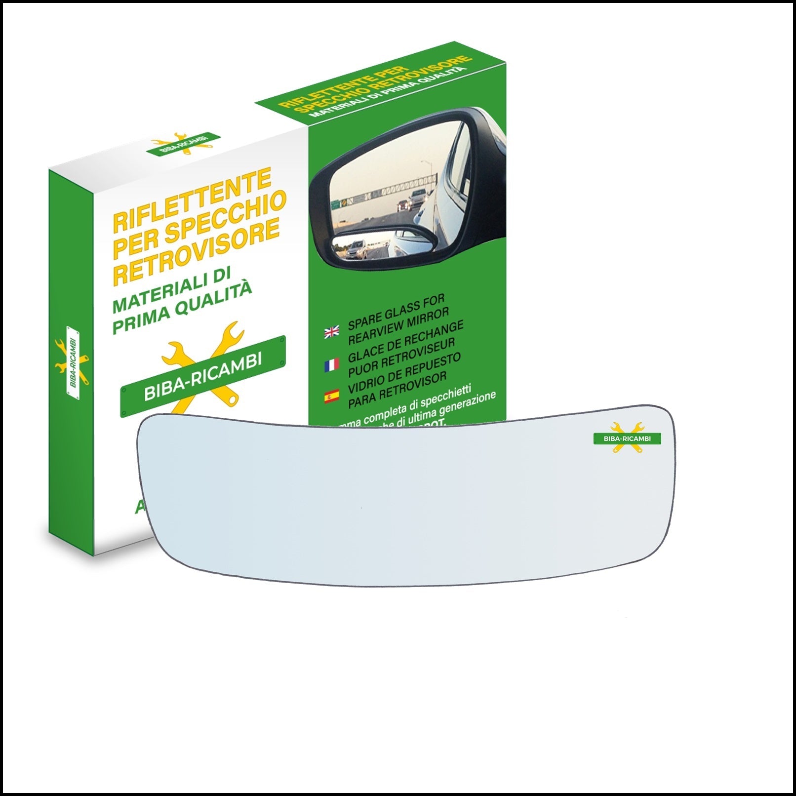 Specchietto Inferiore Retrovisore Lato Sx-Guidatore Per Kia K2500 dal 2001> BIBA-RICAMBI