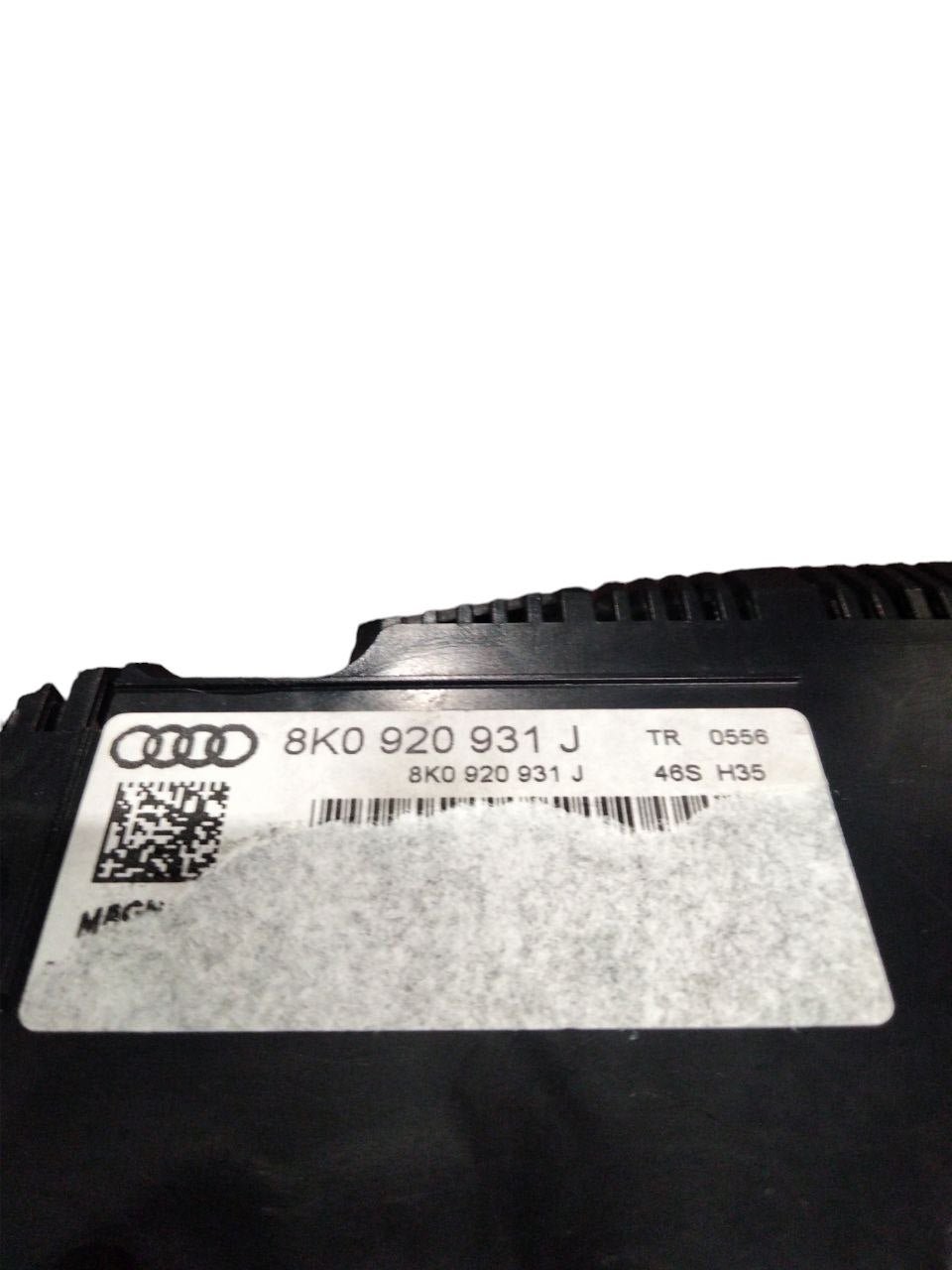 Tachimetro Audi a4 B8-8K 2.0 Diesel (2004-2016)cod.8k0920931J / quadro strumenti / contachilometri