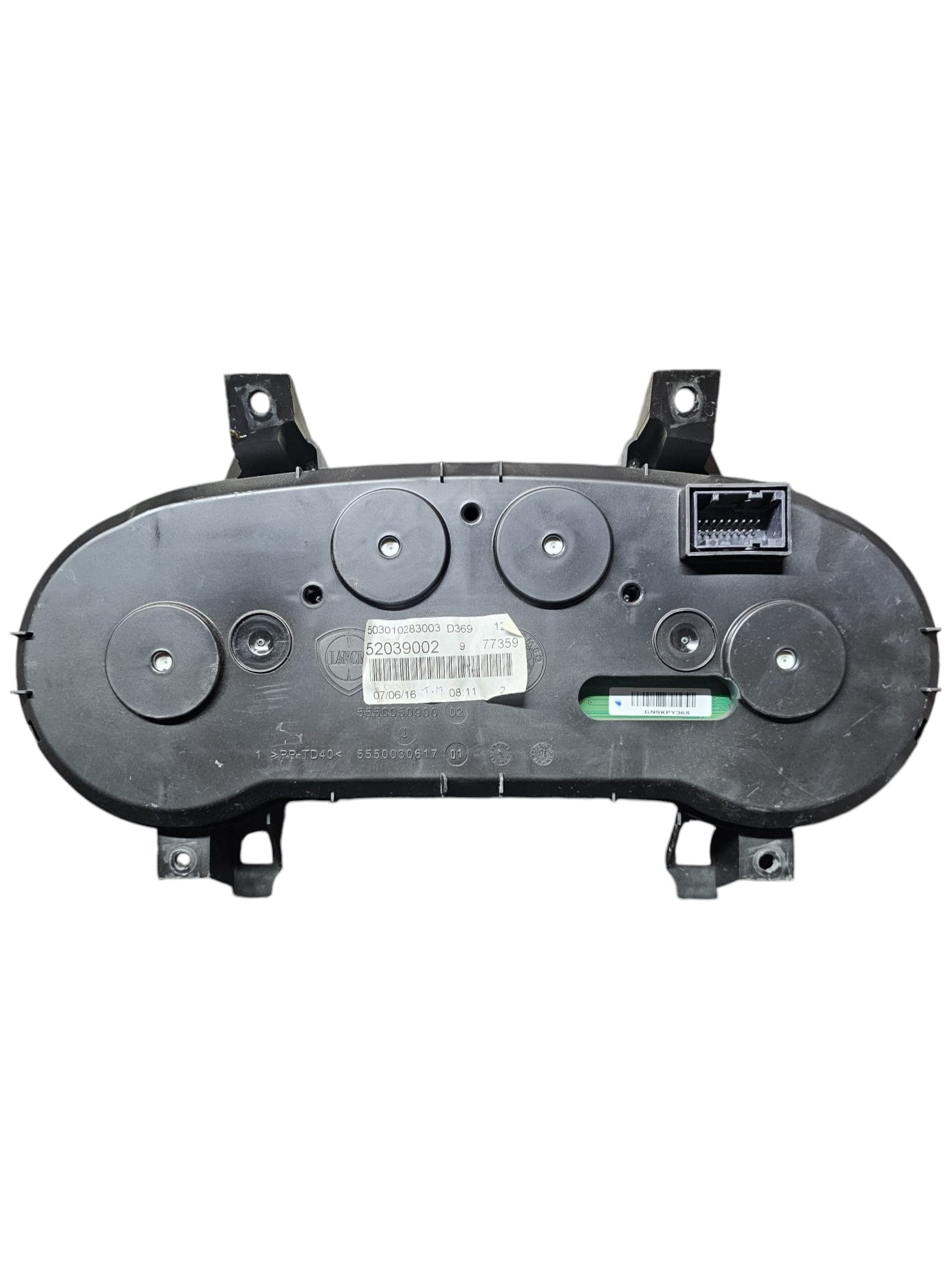 Tachimetro / Contachilometri / Quadro Strumenti Fiat Punto 1.3 MultiJet Cod:52039002 (2012-2018) - BIBA-RICAMBI
