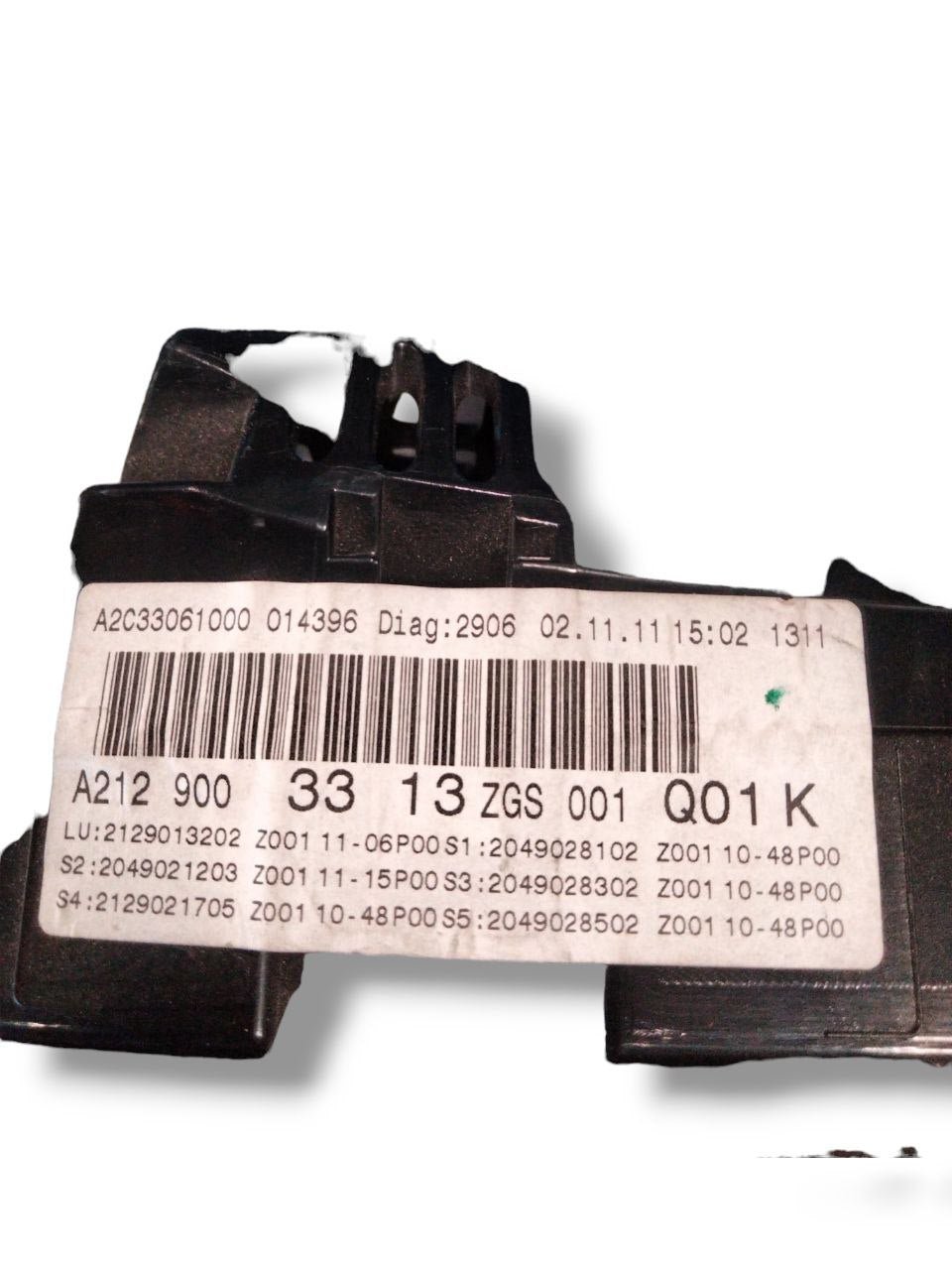 Tachimetro Mercedes-Benz Classe E W212 2.2 diesel (2009-2016)cod.A2129003313 / contachilometri / quadro strumenti