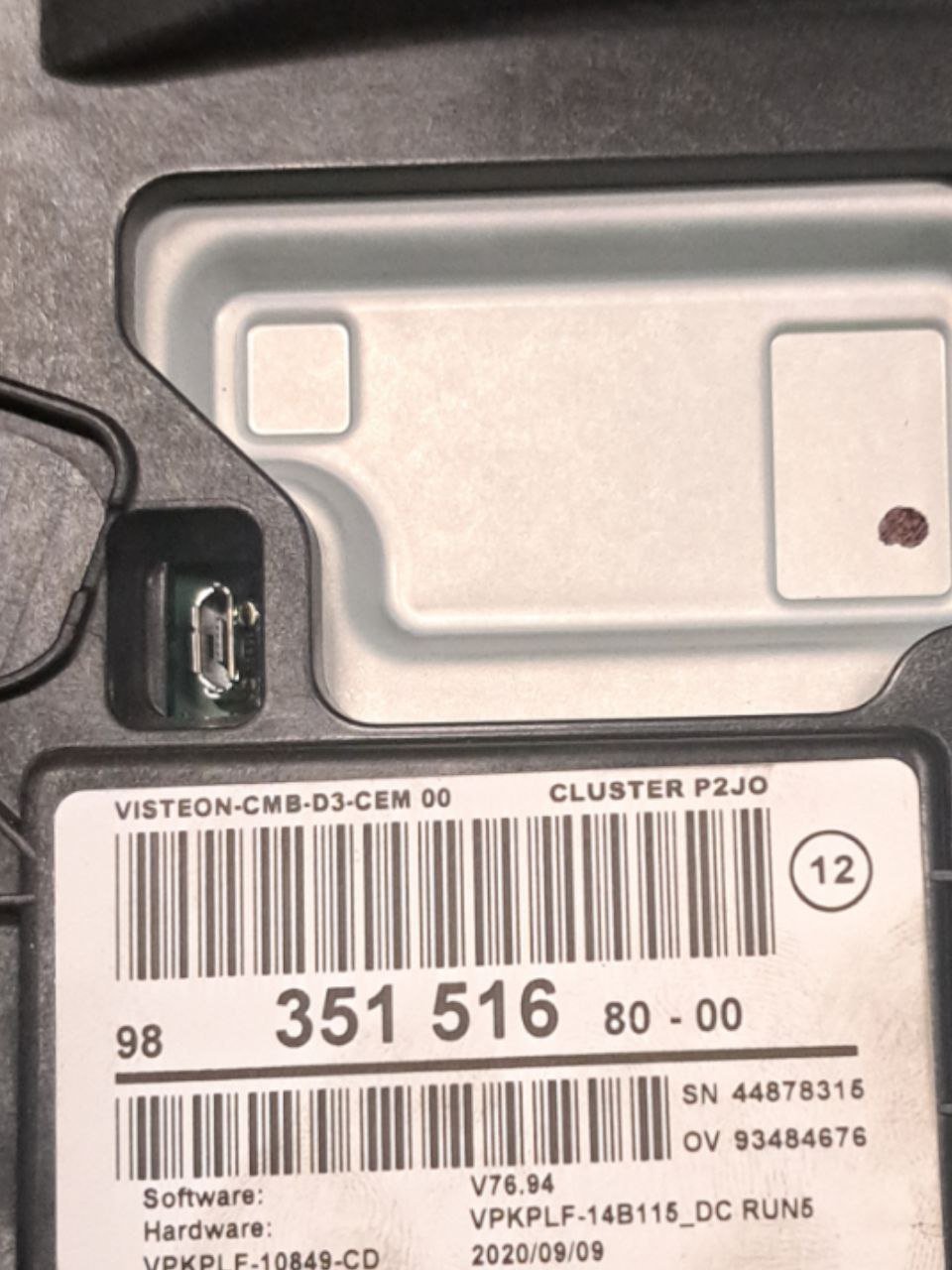 Tachimetro Opel Corsa F 1.5 Diesel (2019>) COD:9835151680 Contachilometri / Quadro Strumenti