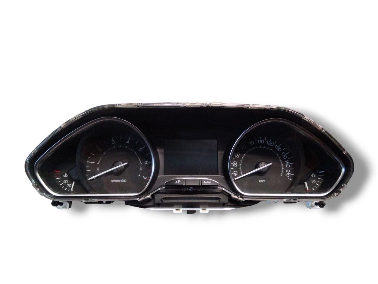 Tachimetro Peugeot 208 1° 1.2 benzina (2012-2019)cod.9814696380 / contachilometri Quadro strumenti