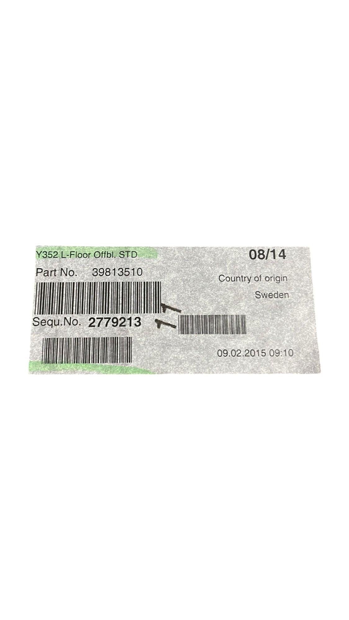 Tappeto / Ripiano Bagagliaio Volvo V60 SW (2010-2018) cod.39813510