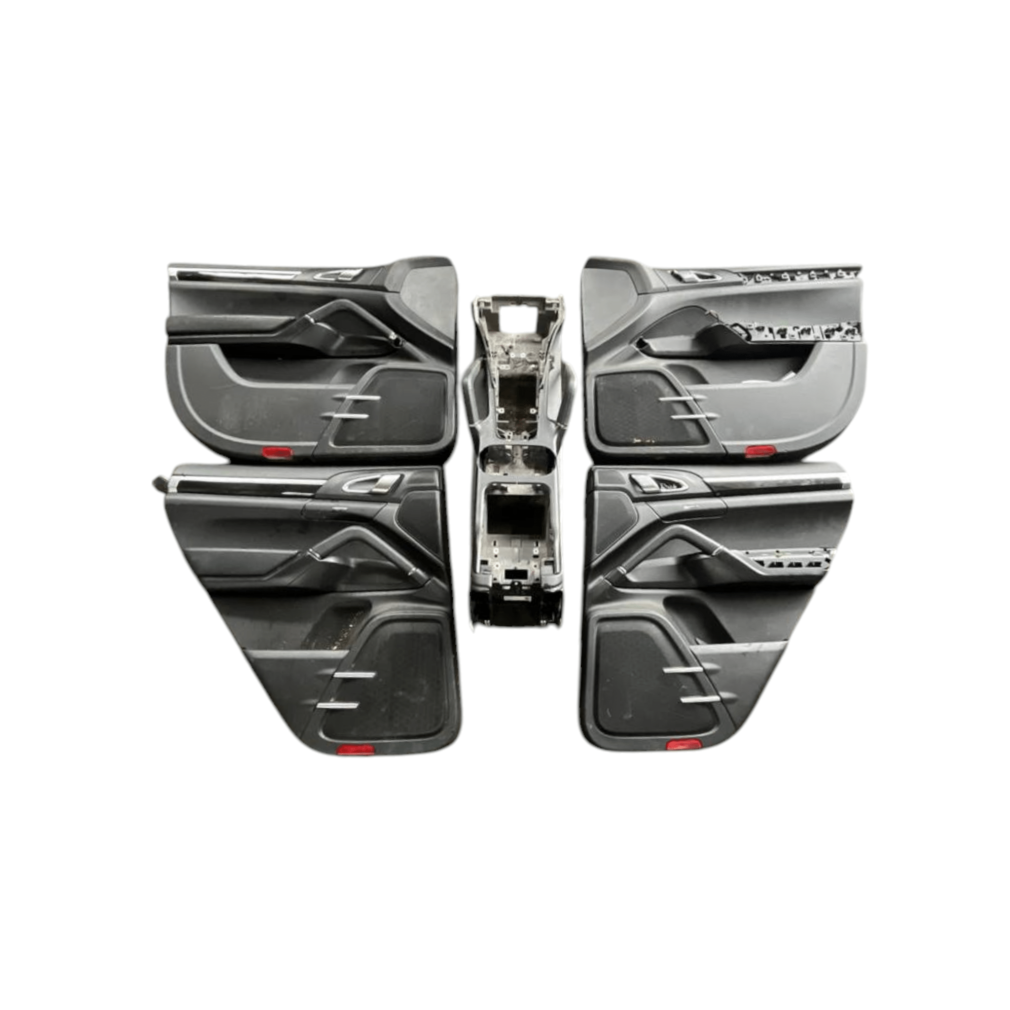 Tappezzeria / sedili completa in pelle con tunnel e pannelli Porsche Cayenne 92A (2011-2018)