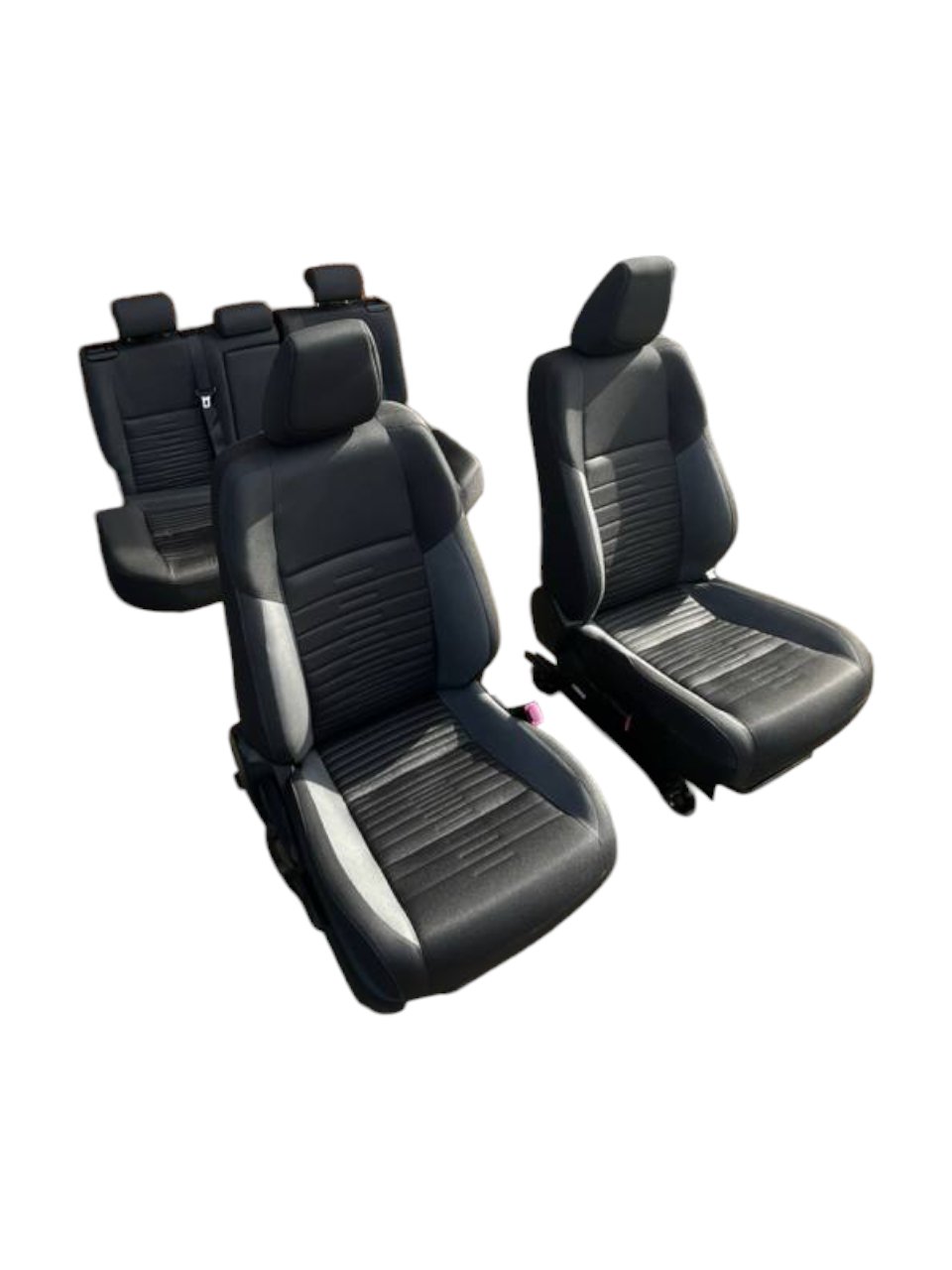 Tappezzeria / Sedili Completa Nera e Grigia in stoffa Toyota Auris (2012-2018)