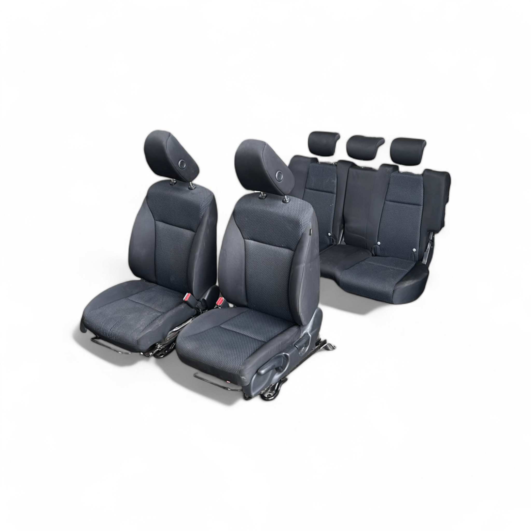 Tappezzeria / sedili completi in stoffa grigio e nero Kia Sportage SL (2010-2016)