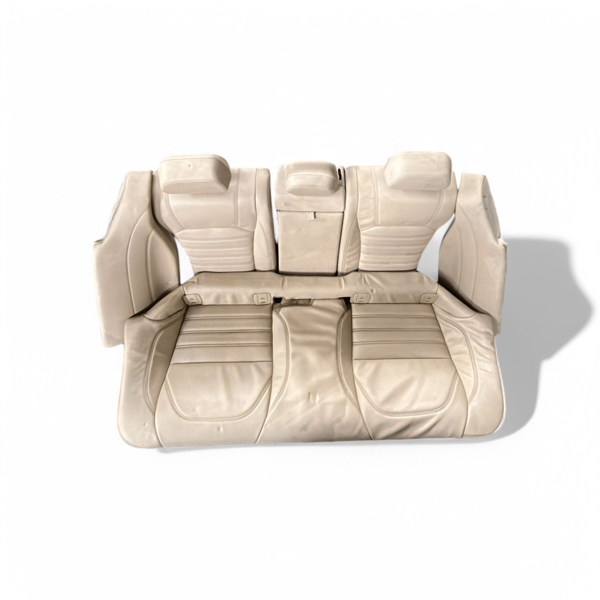 Tappezzeria / sedili in pelle beige con pannelli Alfa Romeo Giulia (2016->) - BIBA-RICAMBI