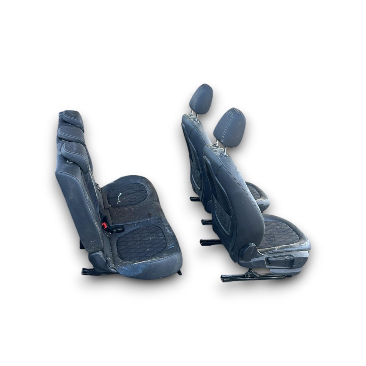 Tappezzeria / Sedili In Pelle e Stoffa Nera BMW X1 (F48) (2015 > 2022)