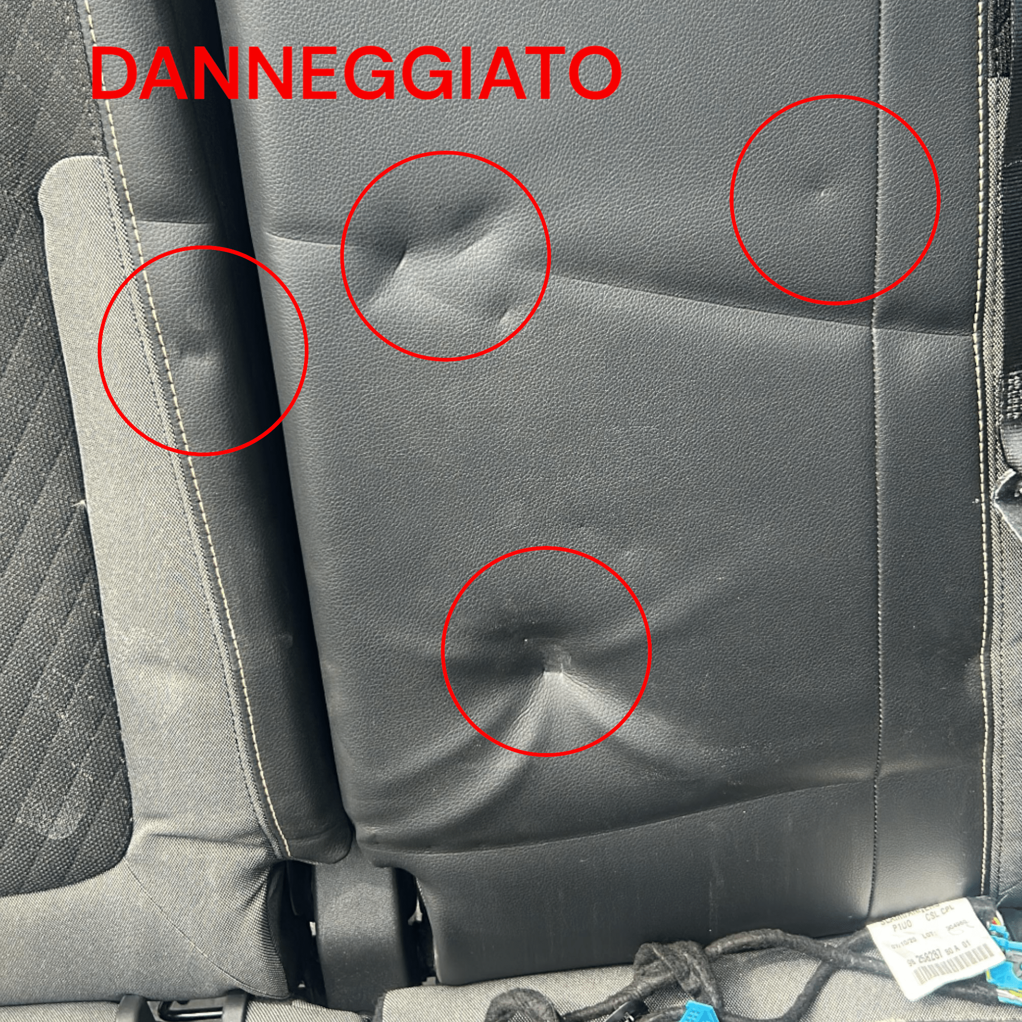Tappezzeria / Sedili In Pelle E Stoffa Nera Opel Grandland X (2017 > )