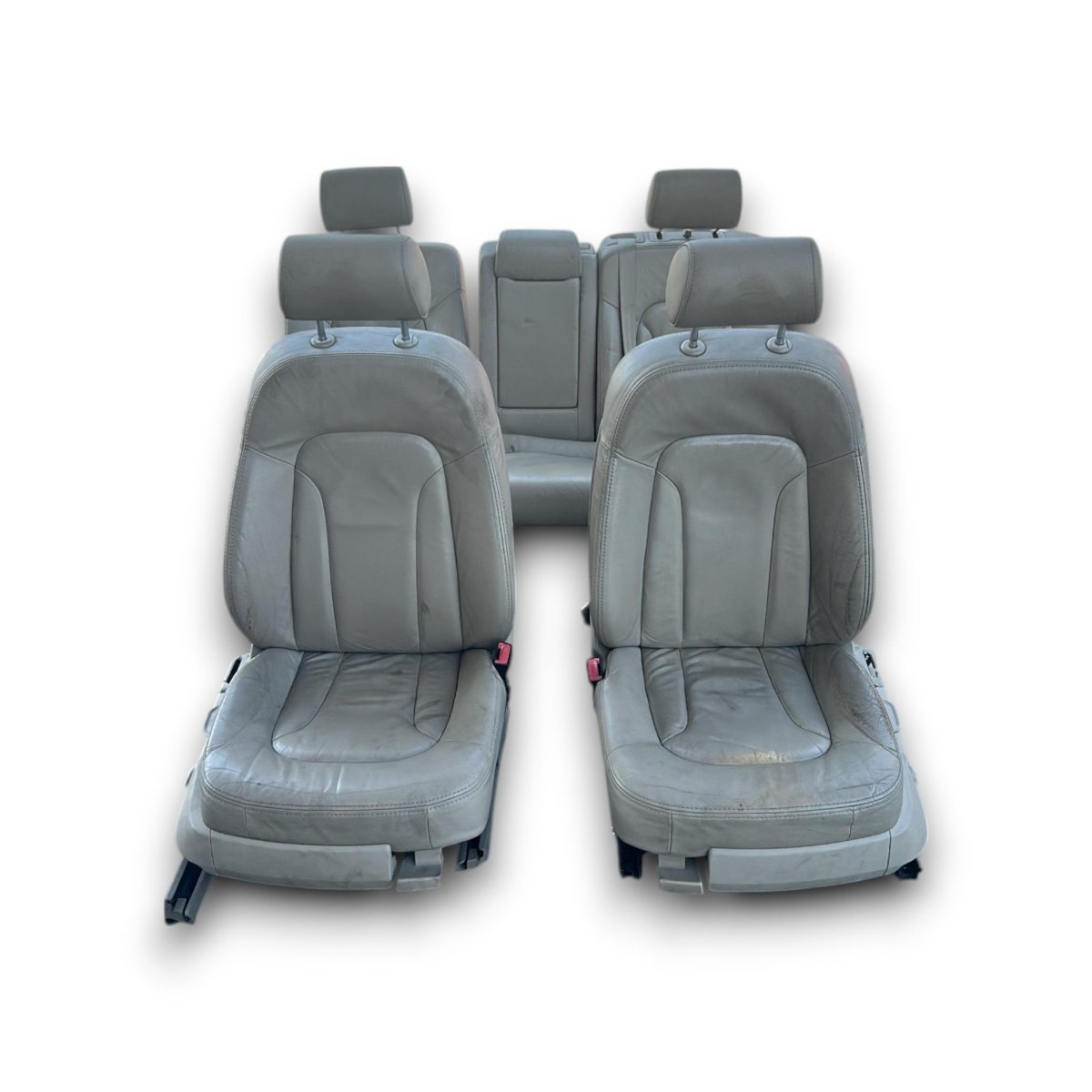 Tappezzeria / sedili in pelle grigia Audi Q7 (4L) (2005 > 2015)