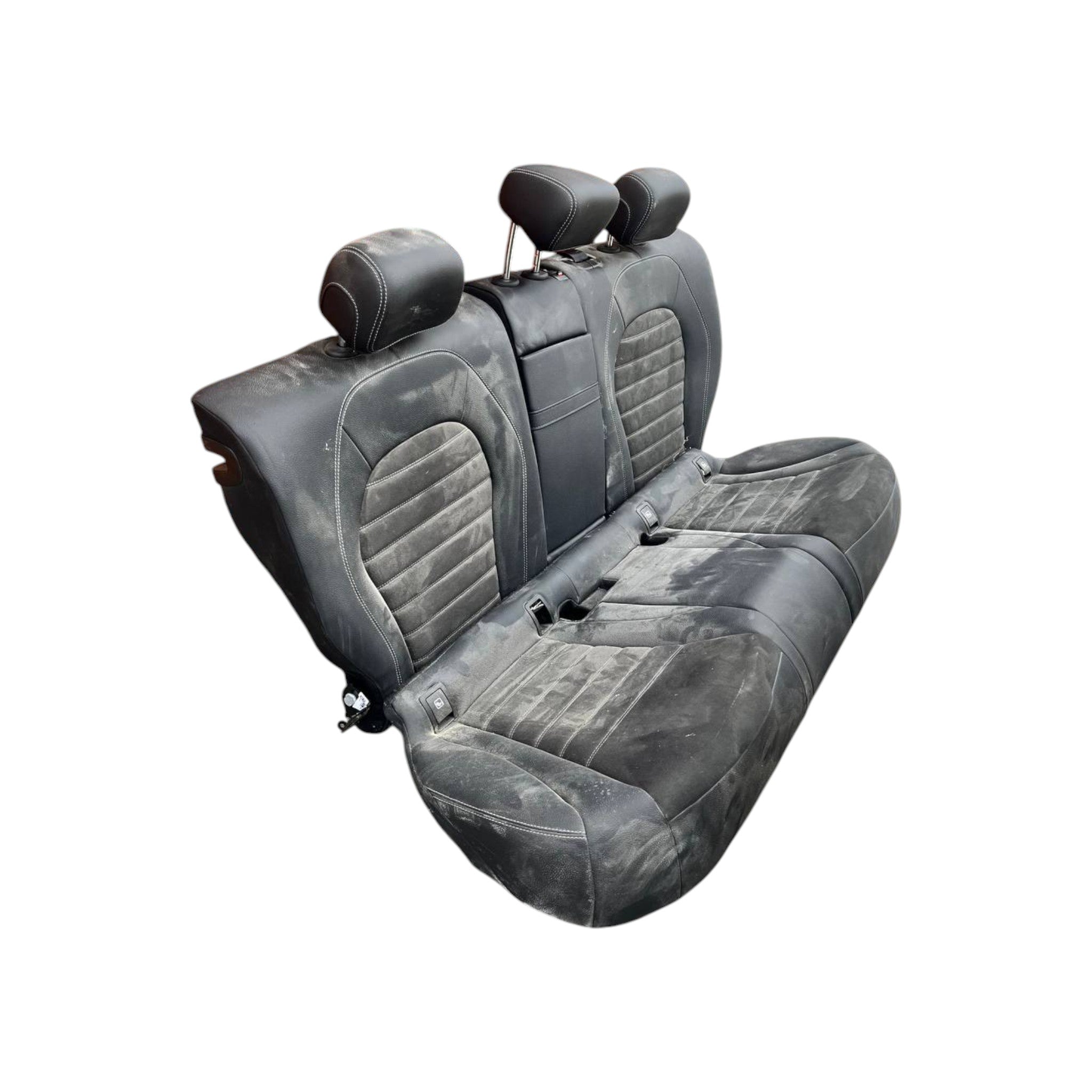 Tappezzeria / sedili in pelle nera Mercedes - Benz EQC (2019-2024)