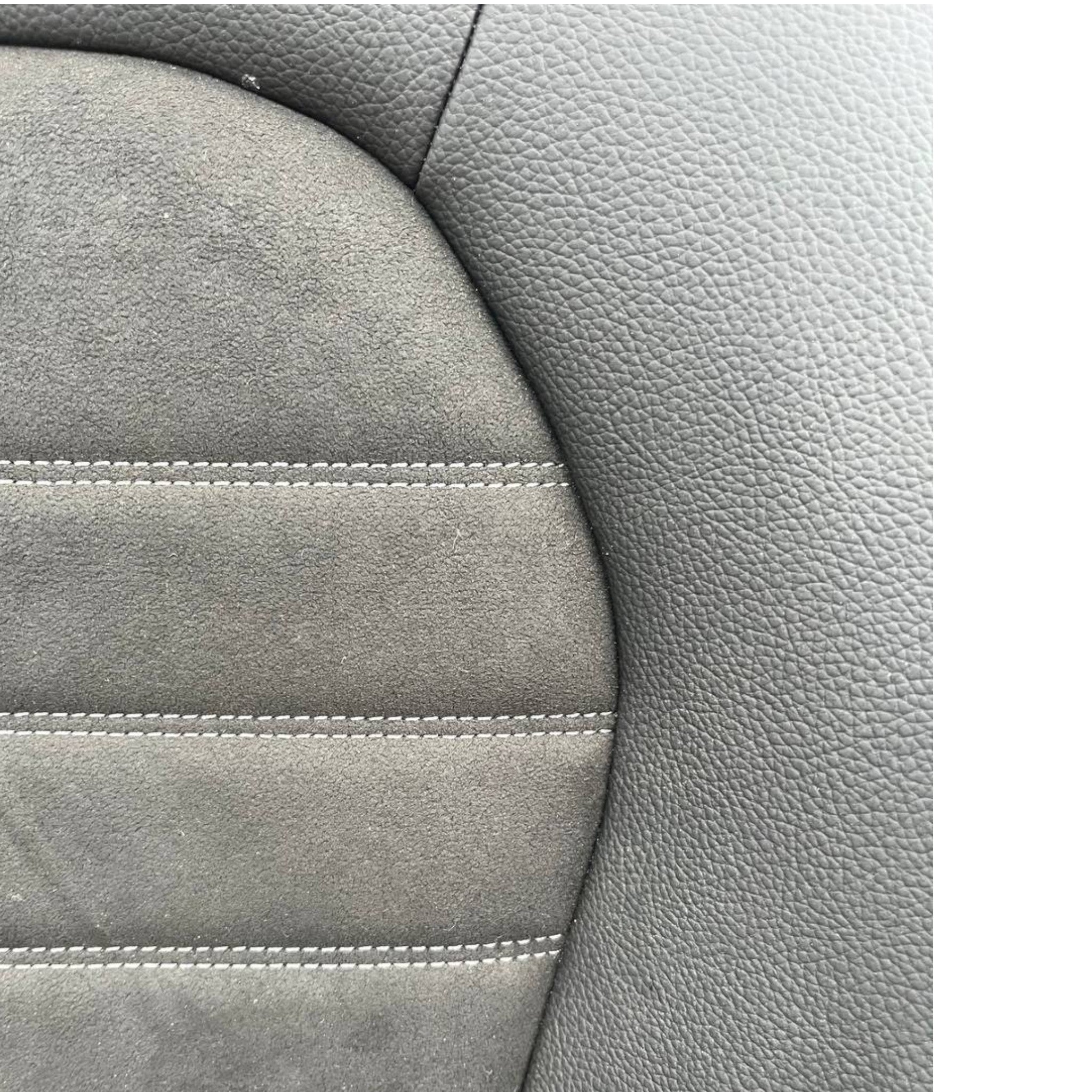 Tappezzeria / sedili in pelle nera Mercedes - Benz EQC (2019-2024)