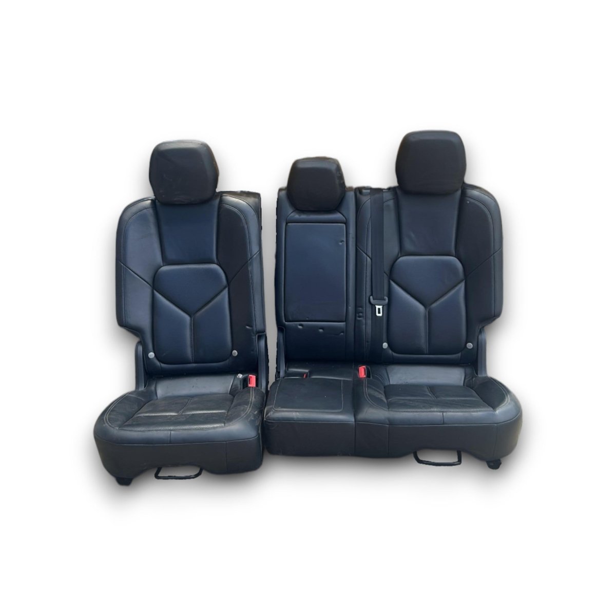 Tappezzeria / sedili in pelle neri Porsche Cayenne (92A) (2010 > 2017)