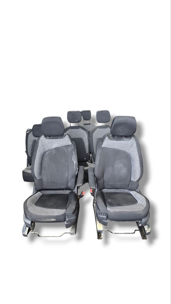 Tappezzeria / Sedili Interni Stoffa Neri 7 Posti Citroen C4 Grand Picasso (2013-2022)