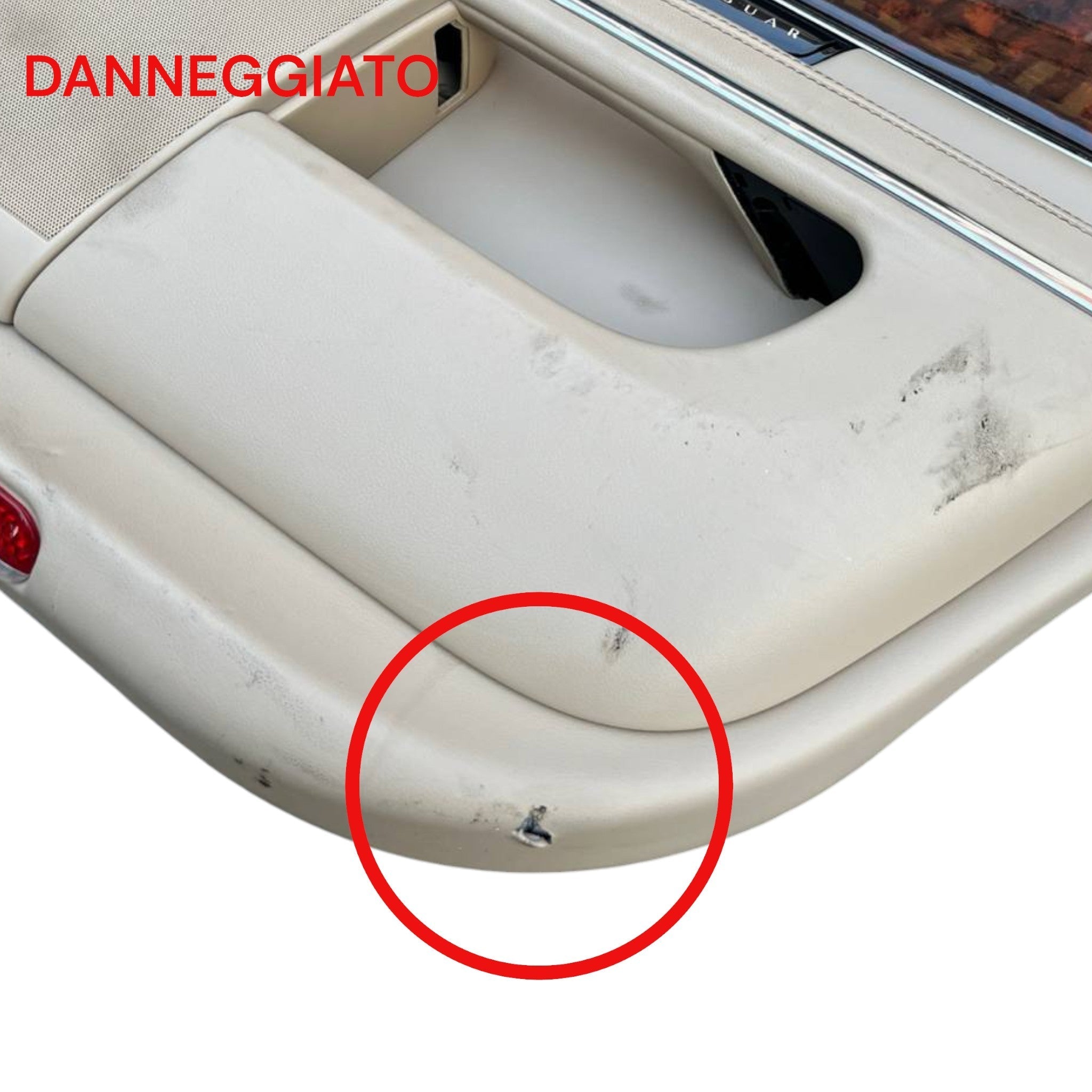 Tappezziera / sedili completa in pelle beige con pannelli Jaguar X351 XJ (2009-2019)