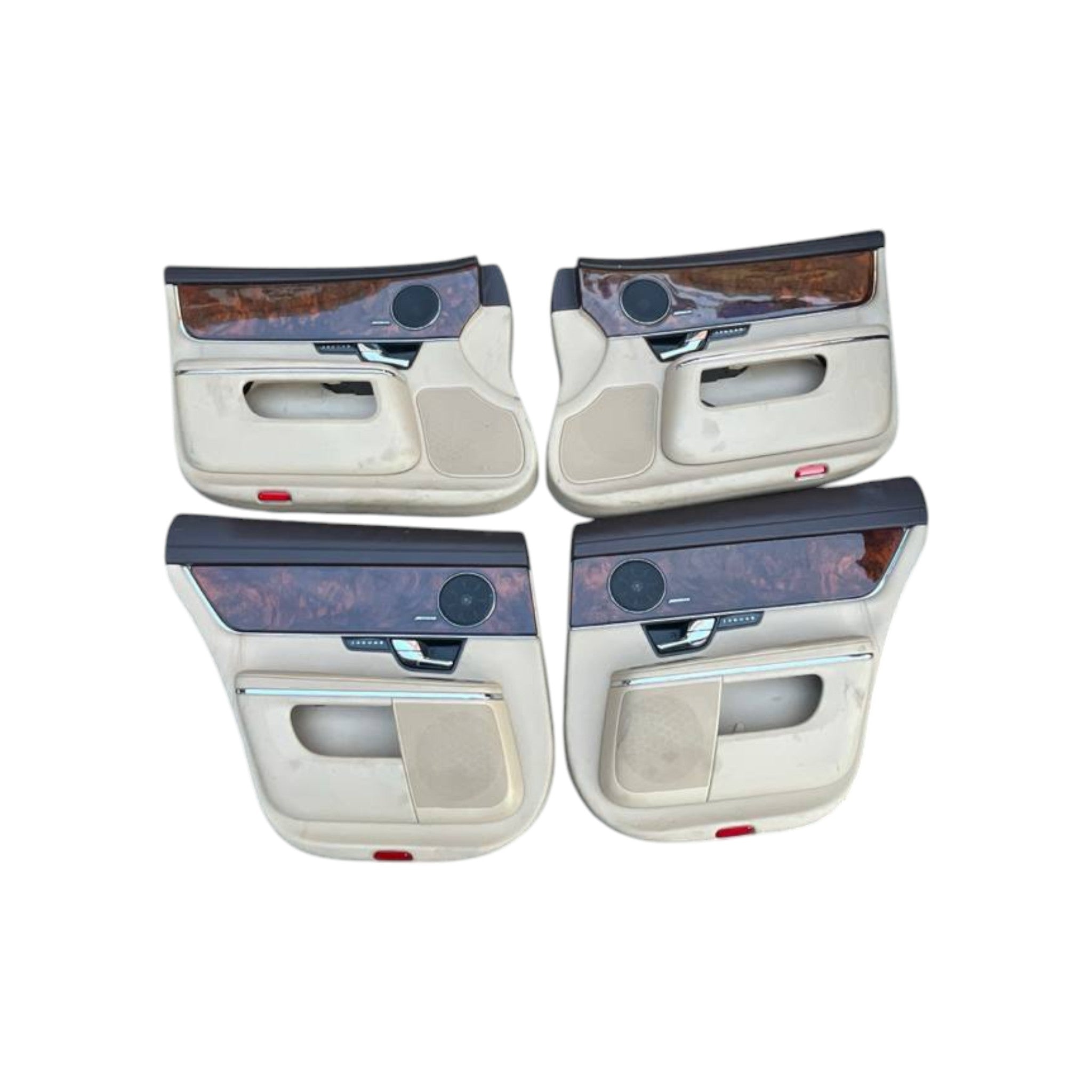 Tappezziera / sedili completa in pelle beige con pannelli Jaguar X351 XJ (2009-2019)