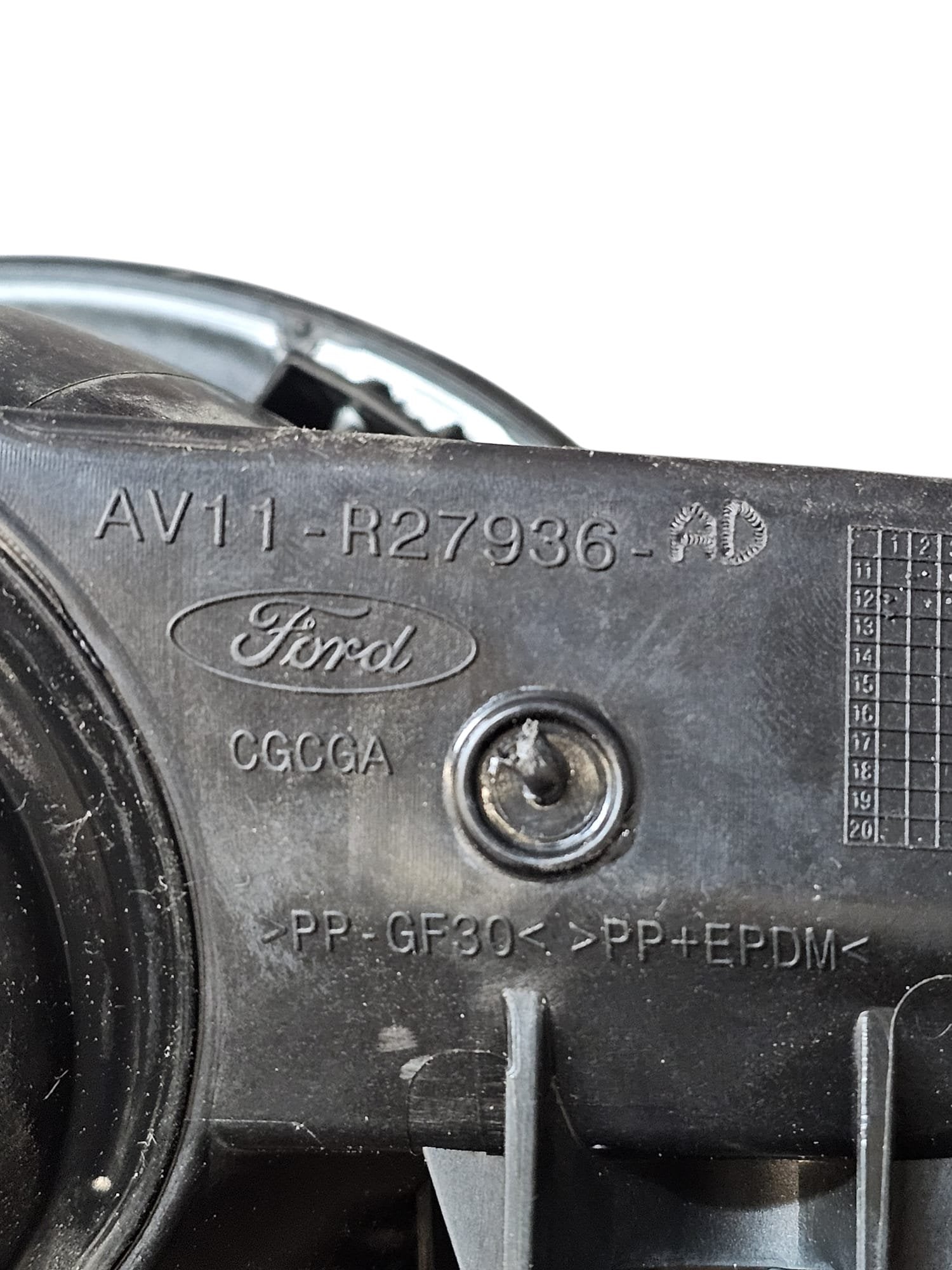 Tappo / Sportello Carburante Ford B-Max (2012-2018) Cod:AV11-R27936-AD