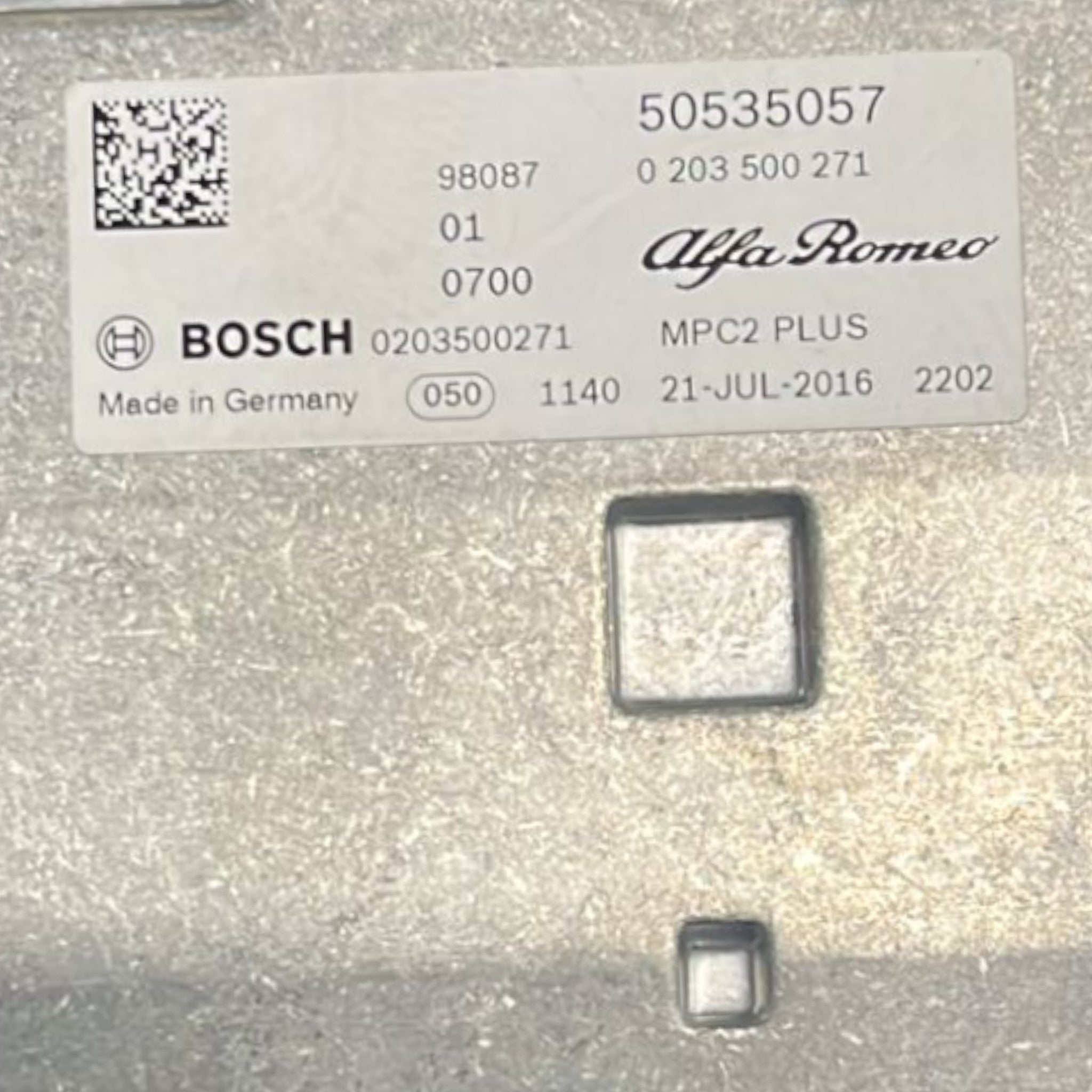Telecamera Anteriore Alfa Romeo Giulia cod:50535057 (2016 >)