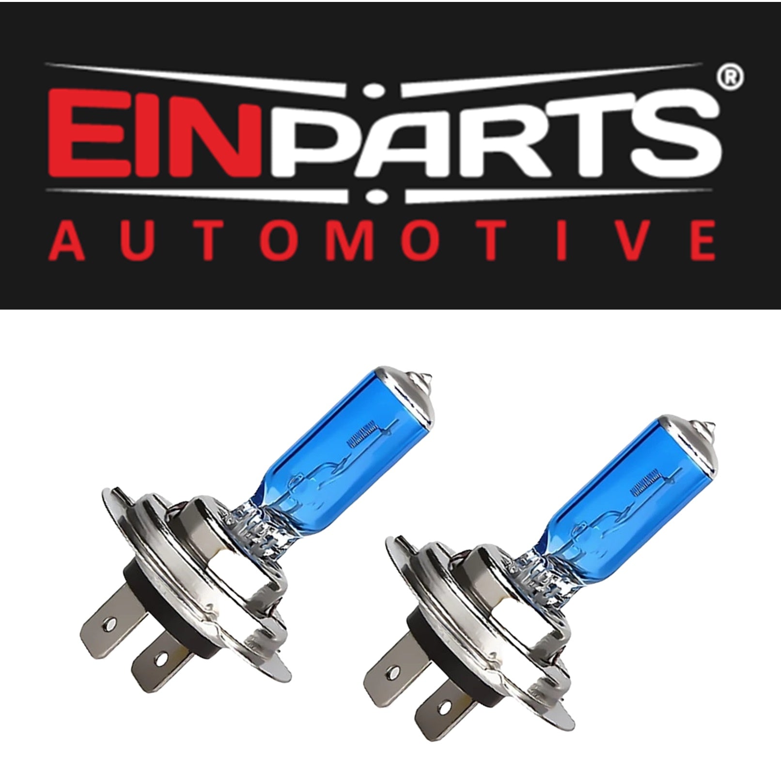 Coppia Lampadine H7 12V 55W Effetto Xenon +100% Luce BIBA-RICAMBI