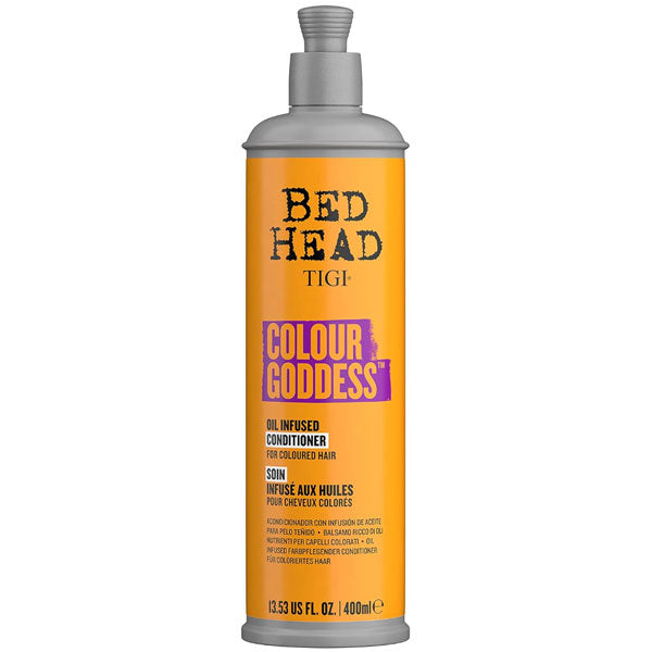 TIGI BED HEAD COLOUR GODDESS OIL BALSAMO CAPELLI COLORATI 400 ML - BIBA-RICAMBI