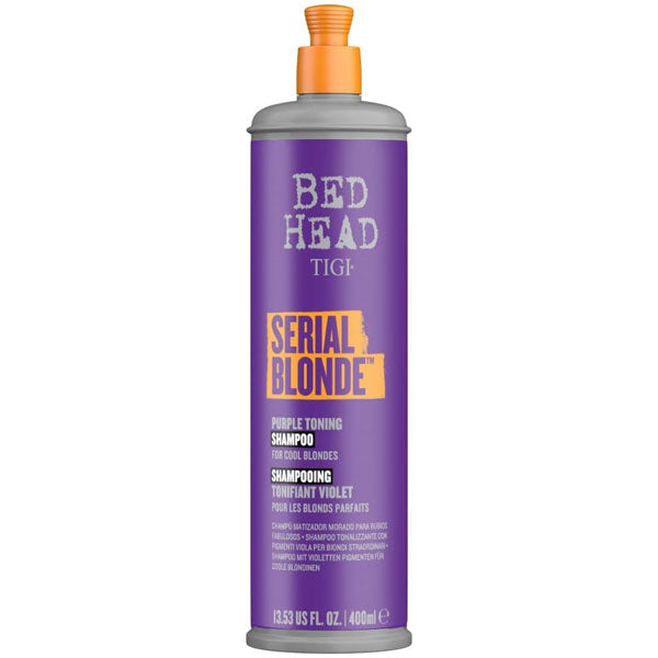 TIGI BED HEAD BLONDE SHAMPOO VIOLA CAPELLI BIONDI 400 ML - BIBA-RICAMBI