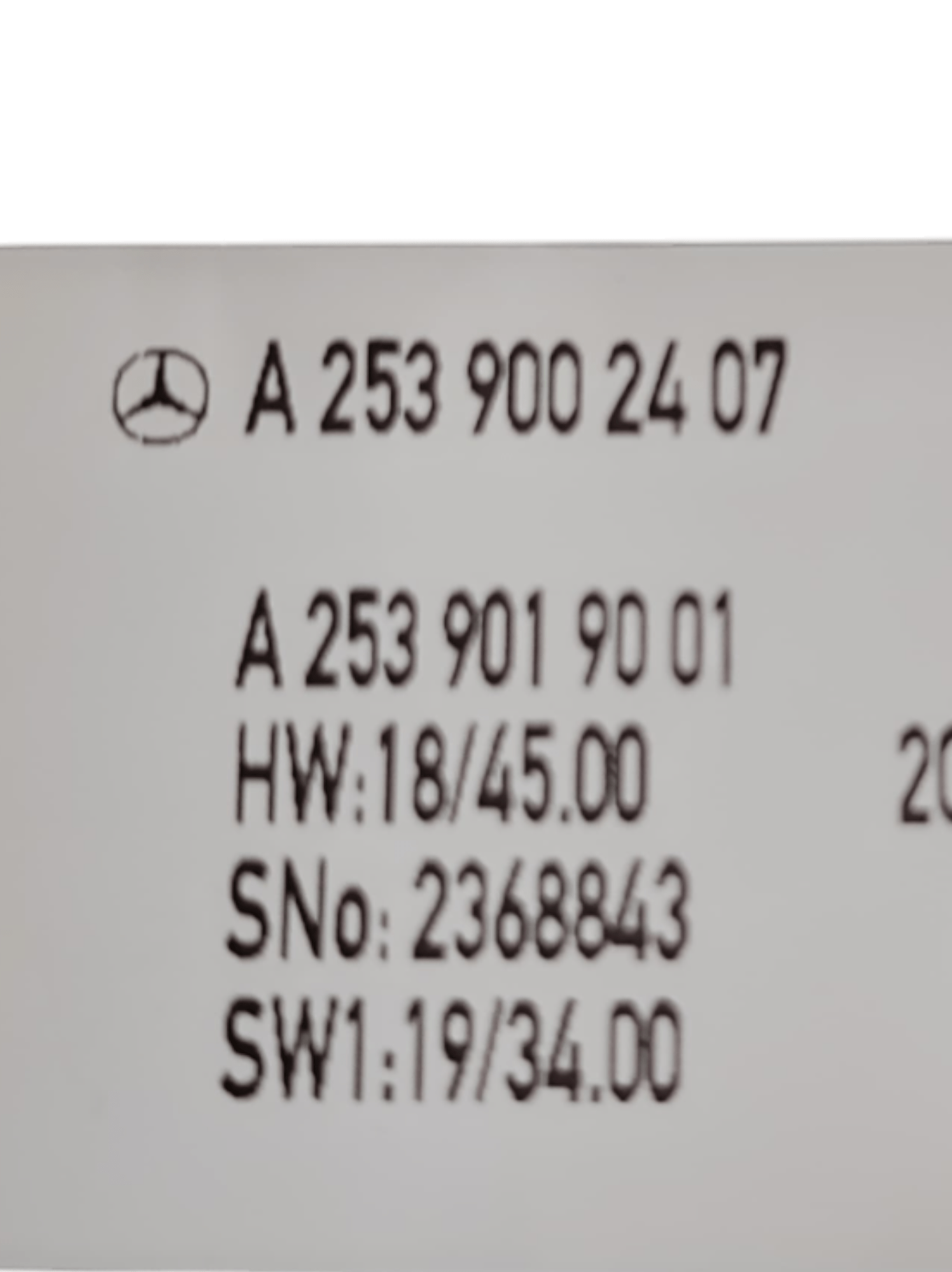 Touchpad Multifunzione Mercedes GLA X253 COD: A2539019001 (2015-2022)